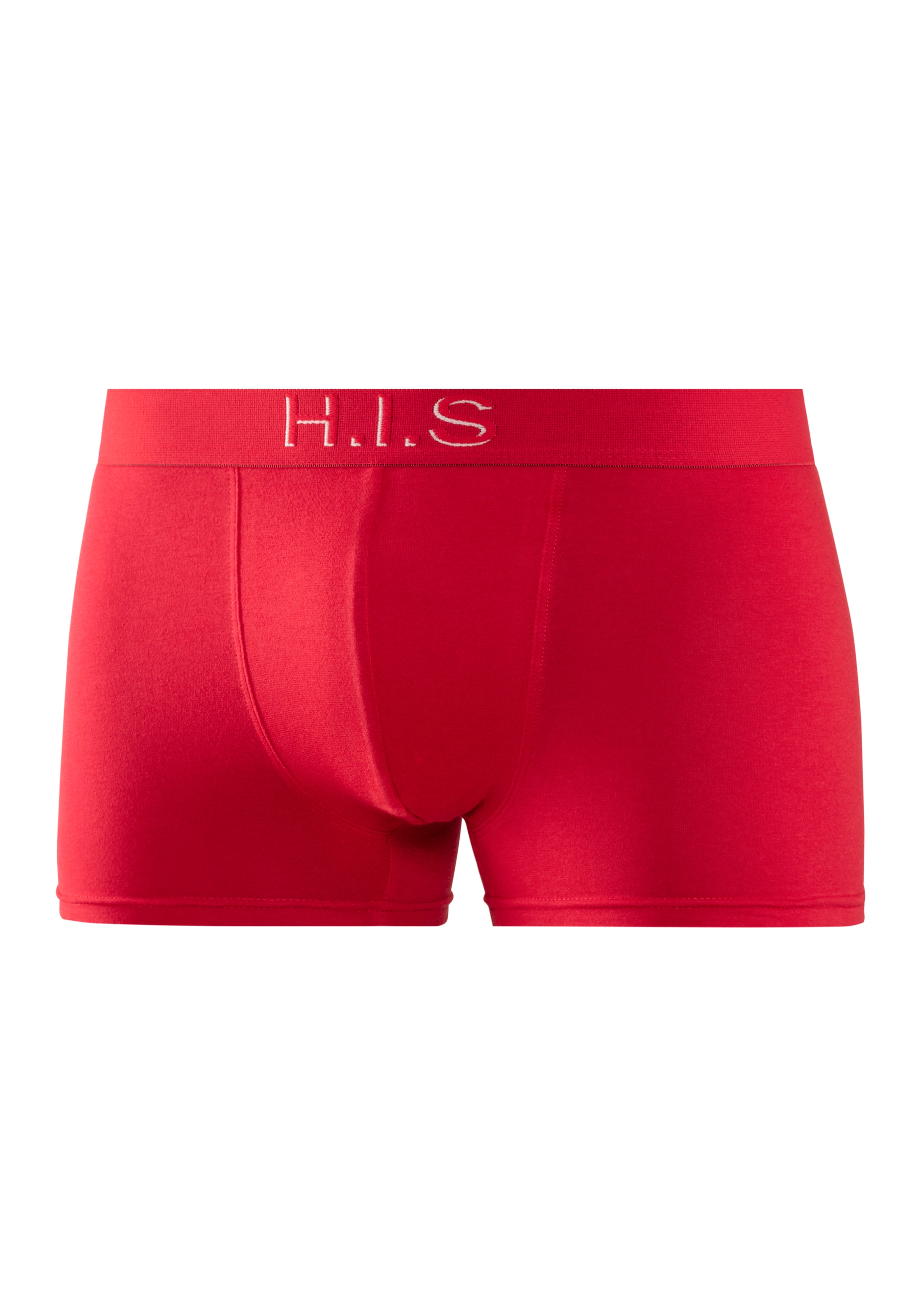 H.I.S Boxer »Boxershorts für Herren« Packung, 5 Stk. Logo Webbund mit 3D Effekt