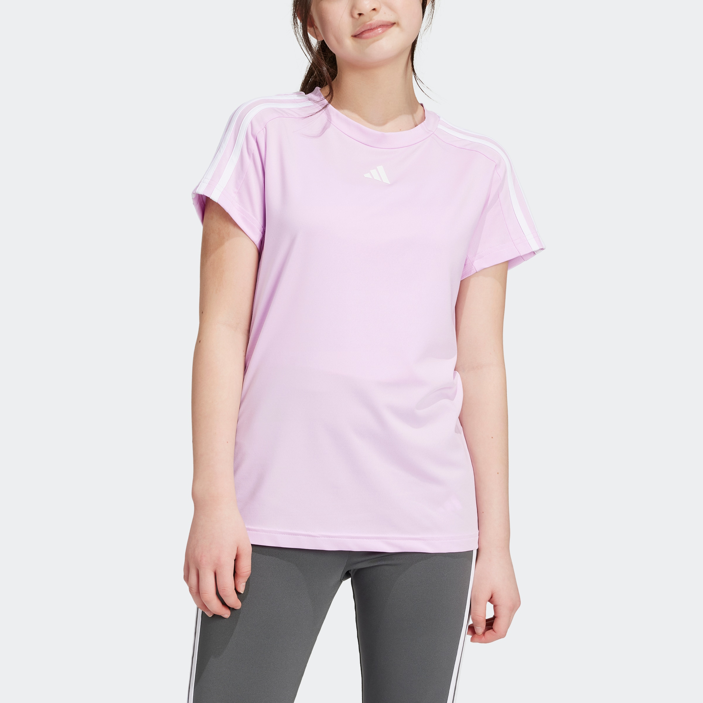 adidas Sportswear T-Shirt »TRAIN ESSENTIALS AEROREADY 3-STREIFEN SLIM-FIT TRAINING«