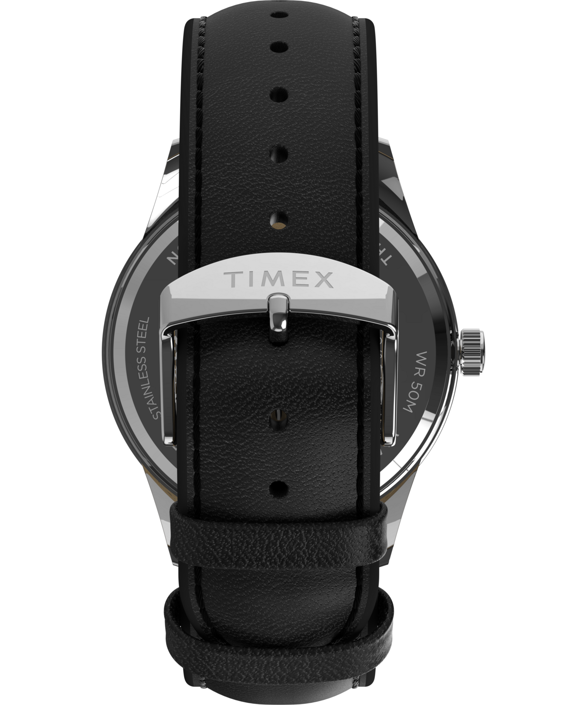 Timex Multifunktionsuhr »CHICAGO« Quarzuhr, Armbanduhr, Herrenuhr, Lederarmband, Datum, Leuchtzeiger