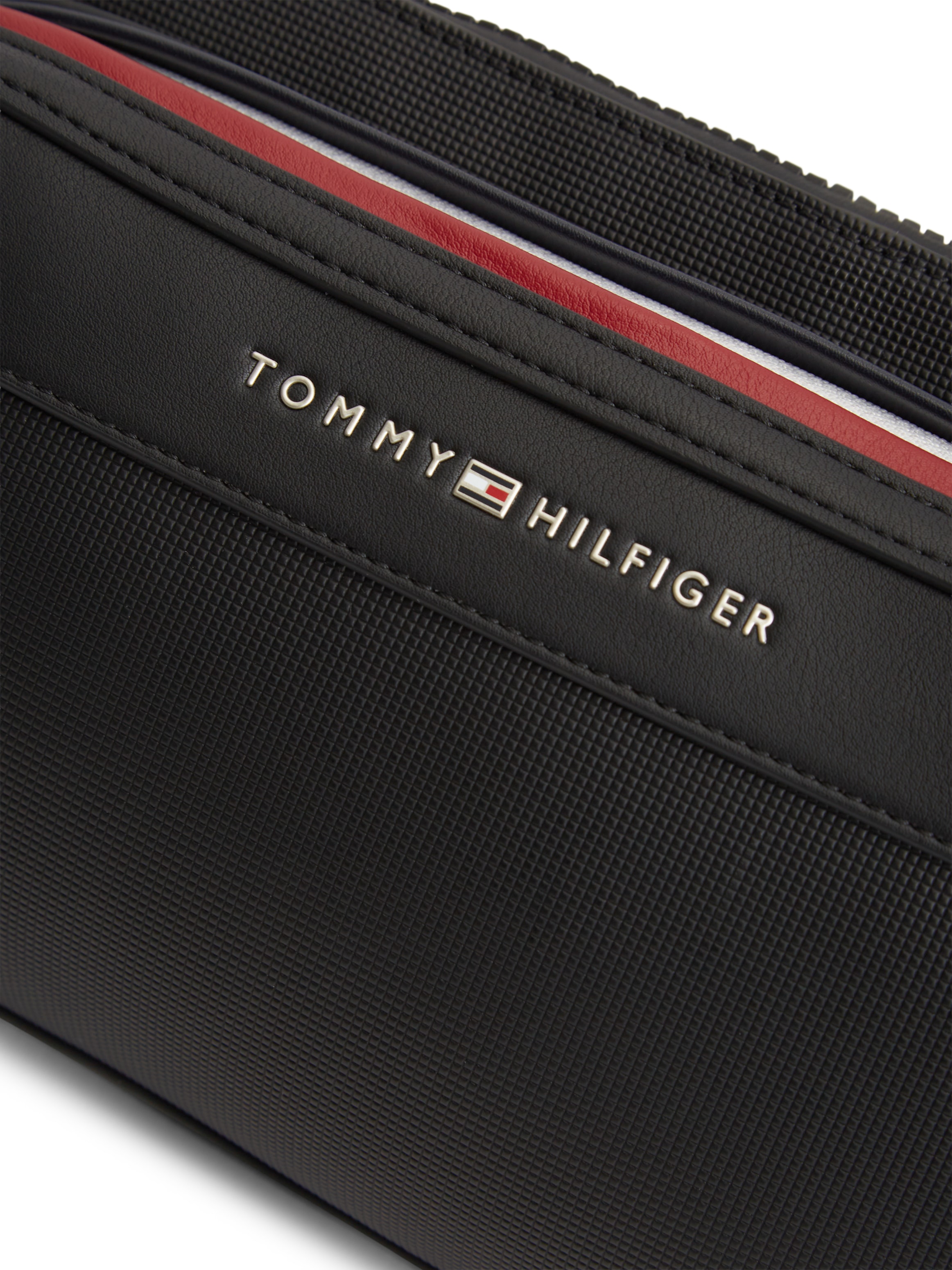 Tommy Hilfiger Bauchtasche »TH FOUNDATION BUMBAG« Unisex Schultertasche, Crossbody-Bag mit Streifen in Tommy Farben
