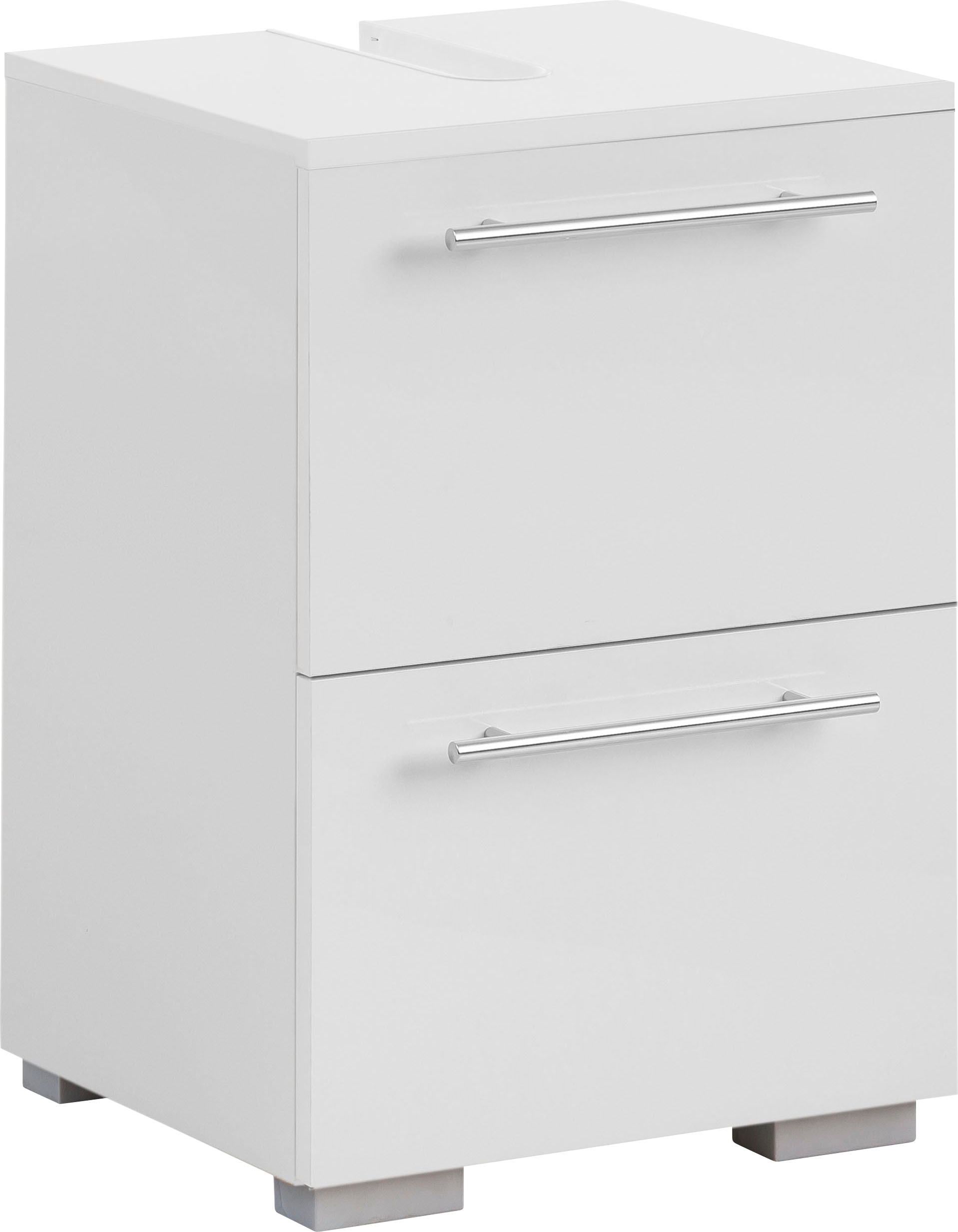 SCHILDMEYER Meuble sous-lavabo, Carlos (largeur 40 cm, blanc perle)