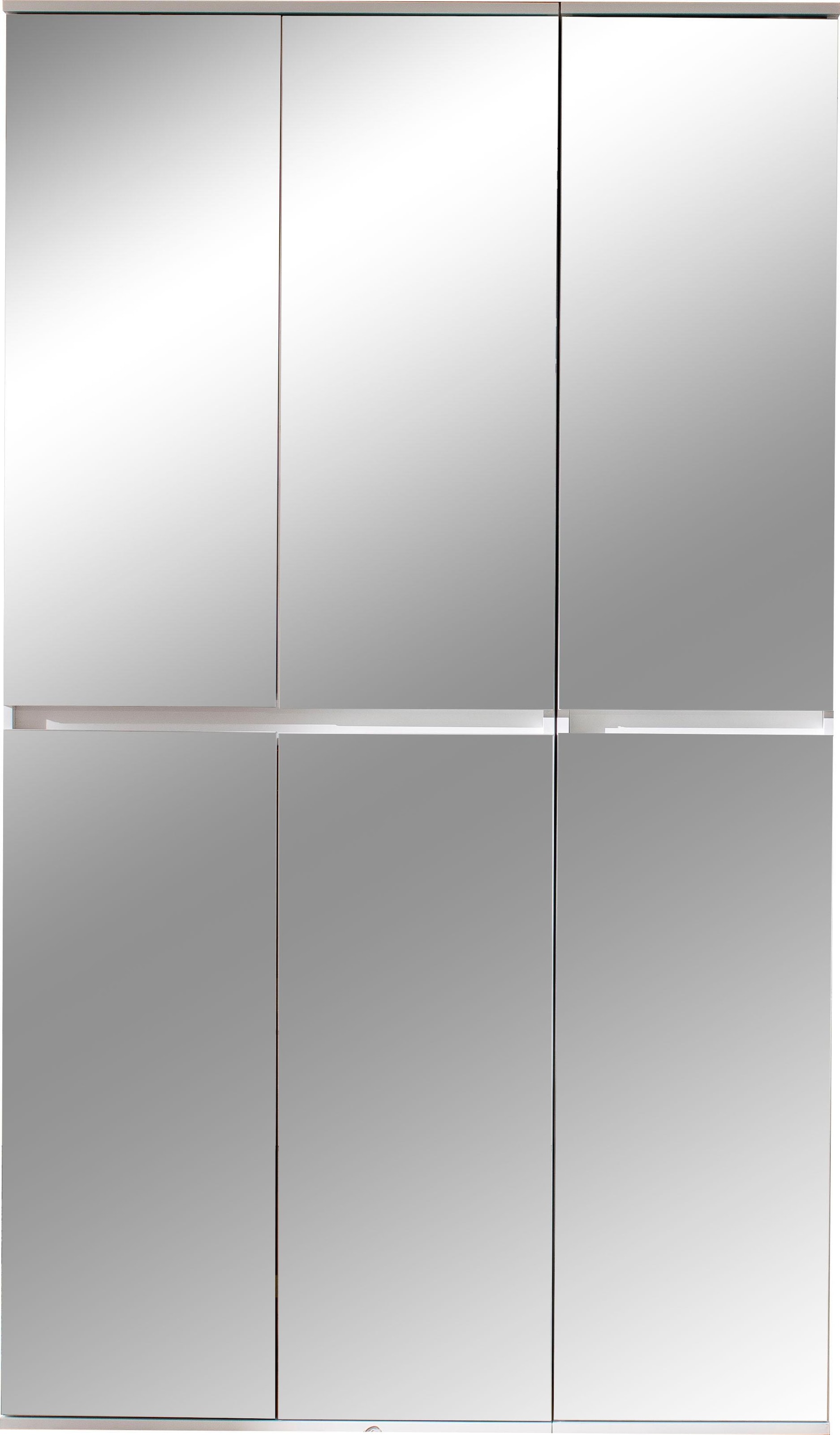 trendteam Garderobenschrank »Mirror«, (Set, 2 Stück)