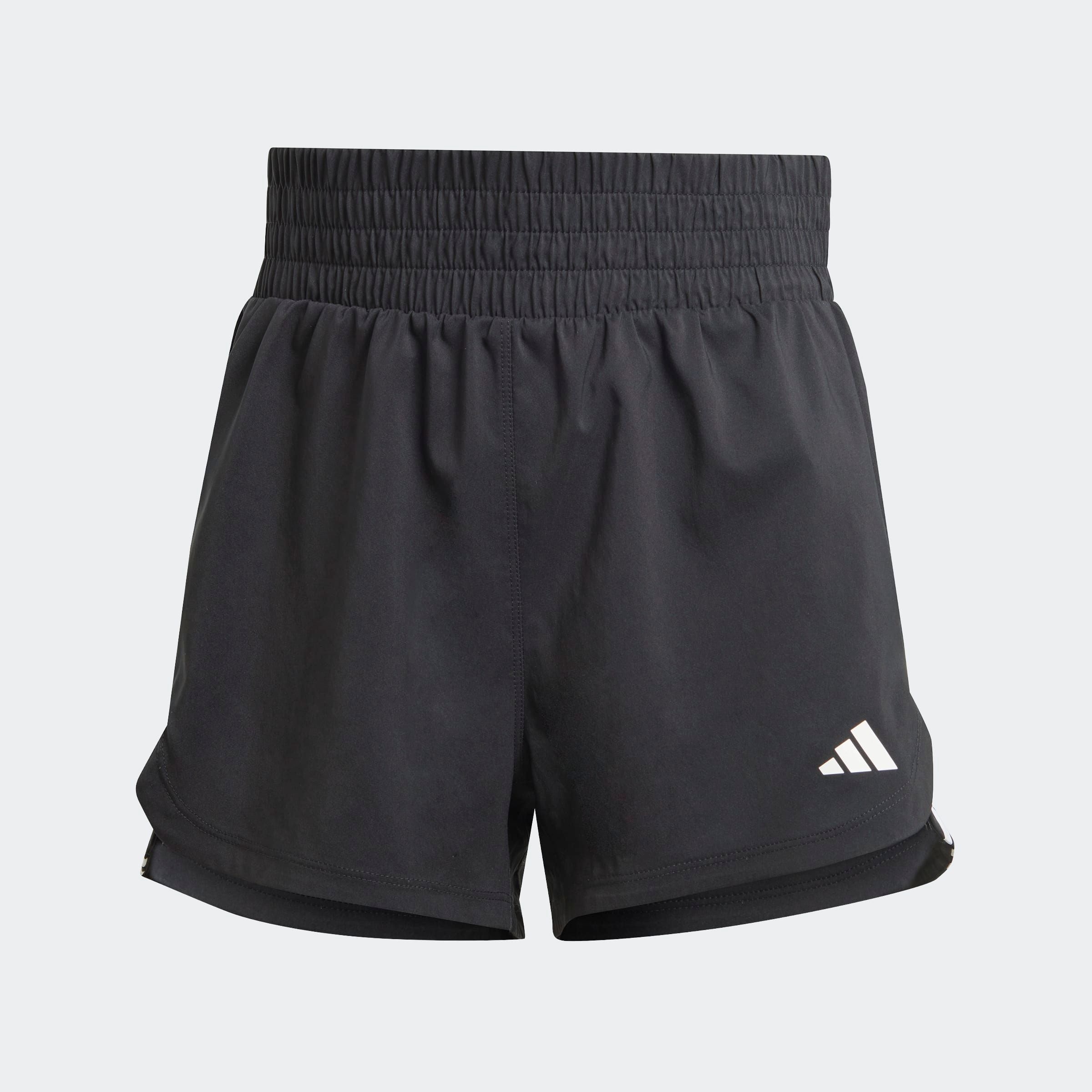 adidas Performance Shorts »PACER WVN HIGH«, (1 tlg.), Woven Trainingsshorts mit hohem Bund