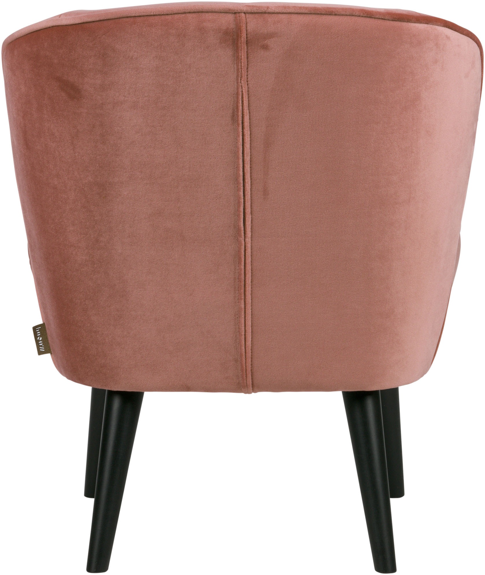 WOOOD Sessel »Sara« weich gepolstert, 4-Fuß Gestell, H 71 cm x B 59 cm