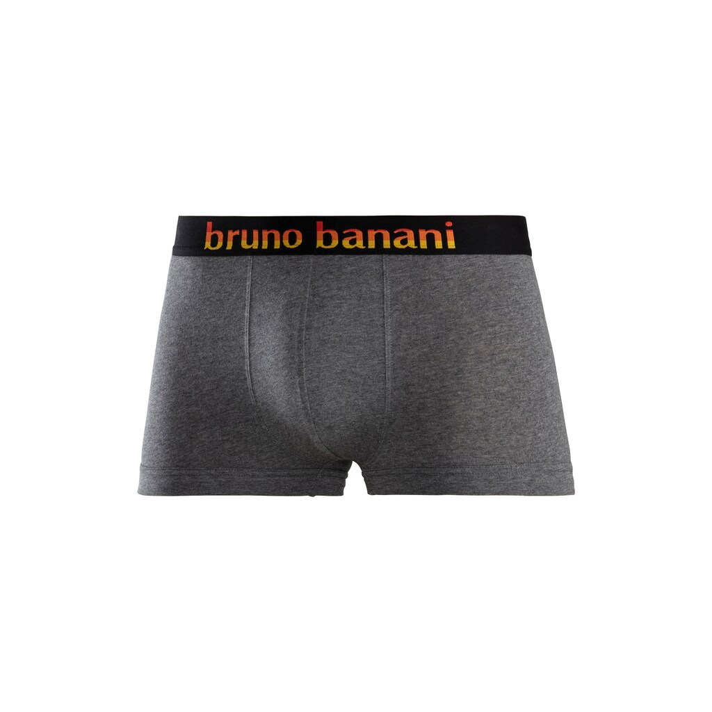 Bruno Banani Hipster, (5 St.), mit Streifen Logo Webbund