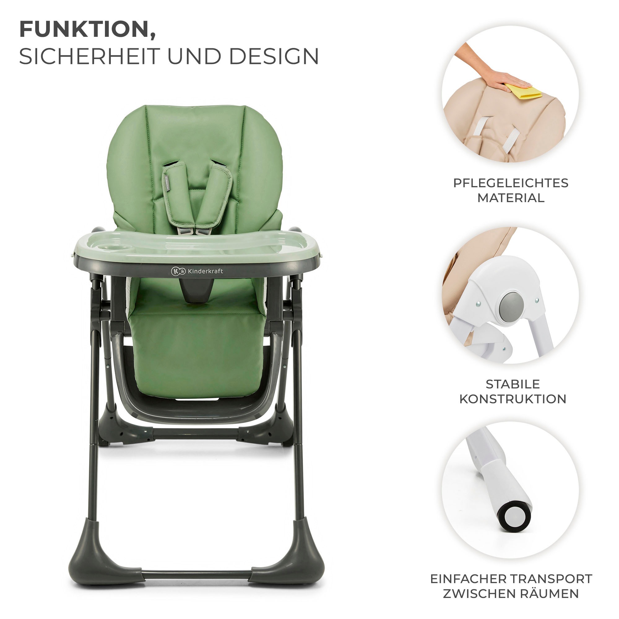 Kinderkraft Hochstuhl »TUMMIE« ()