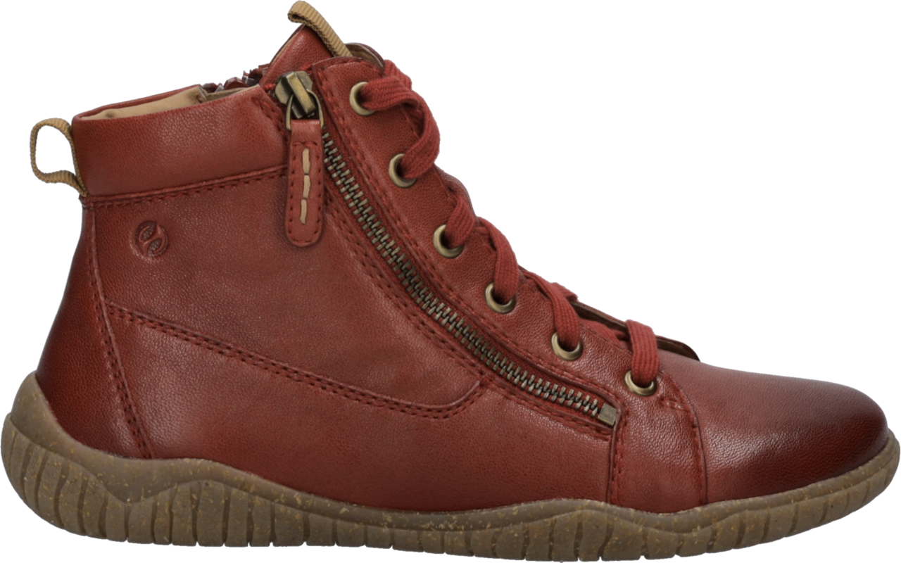 Josef Seibel Barfußschuh »Wynona 15«  Schnürboots mit zwei Reißverschlüssen, Weite G (=weit)