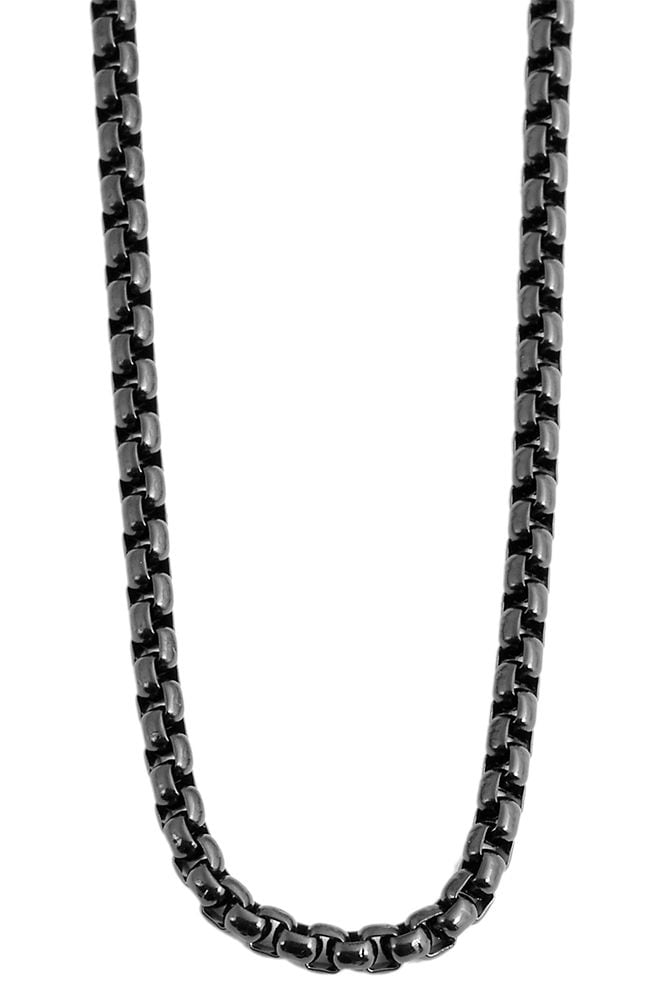 Adelia´s Gliederkette »Damen Halskette ¿ Venezianerkette aus Edelstahl«