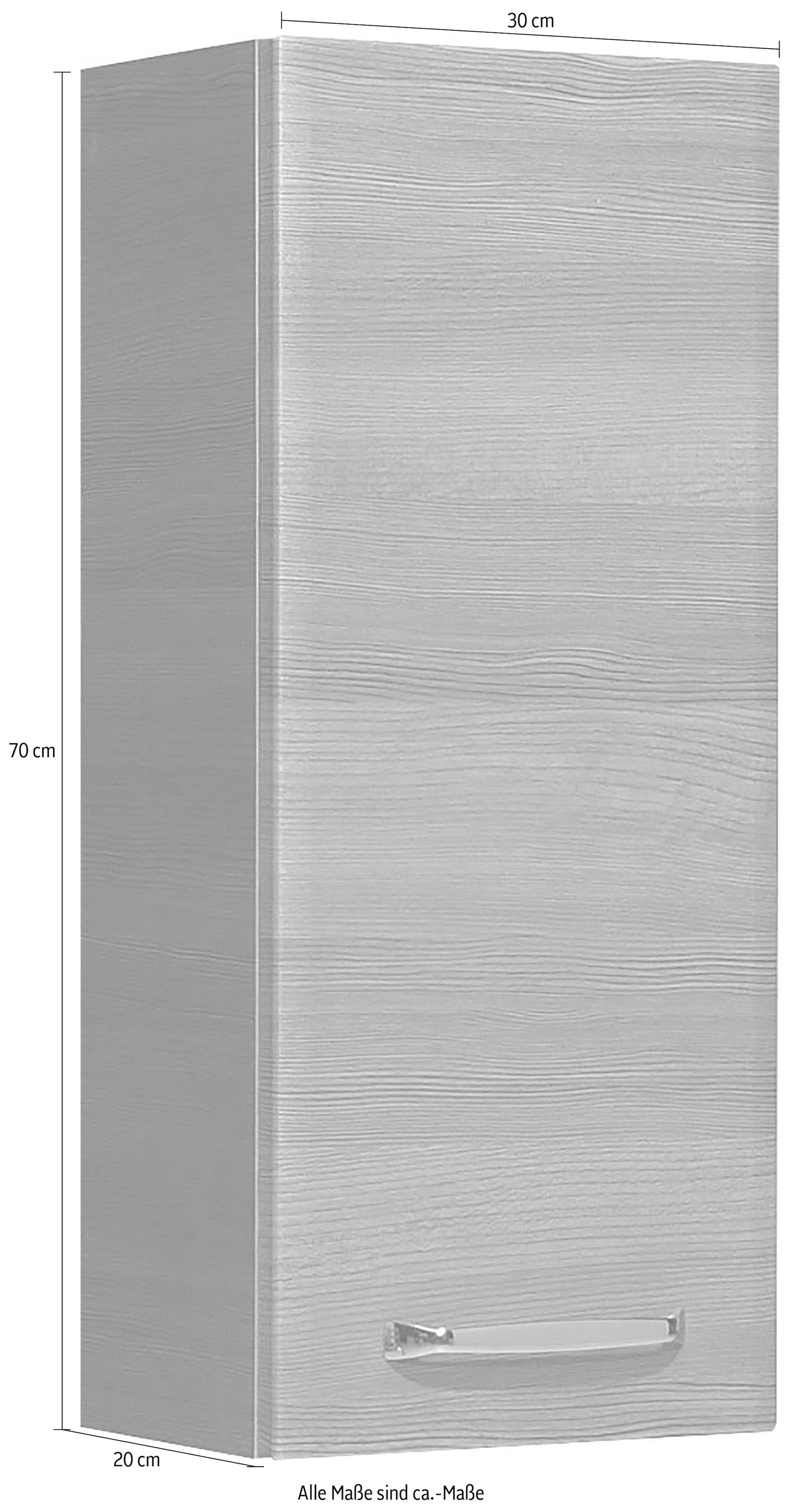 PELIPAL Hängeschrank »Quickset 328«, Breite 30 cm, Metallgriff, Türdämpfer,  Glaseinlegeböden online bei OTTO