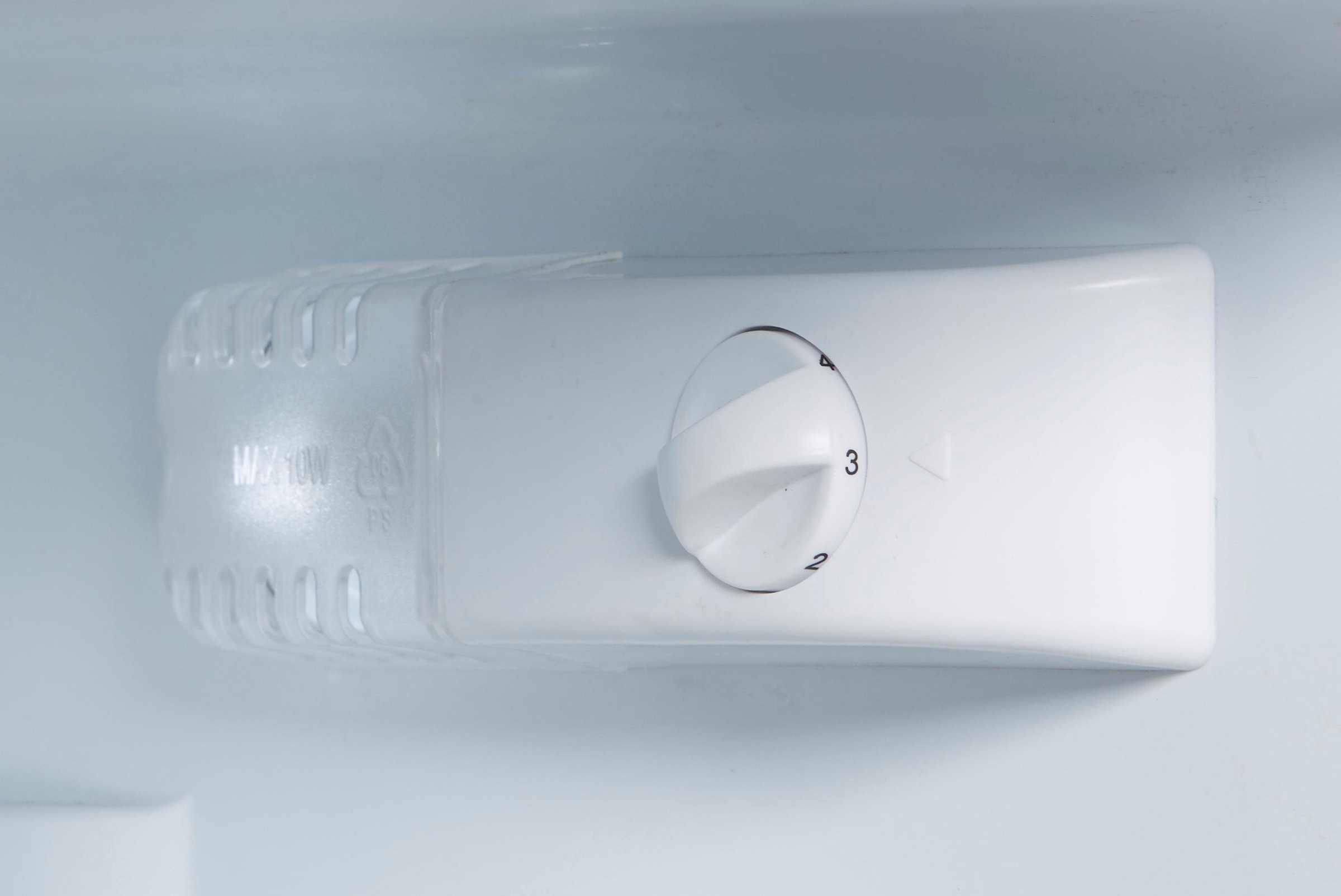 Amica Einbaukühlschrank »EVKS 351 190 E«, mit Edelstahltür