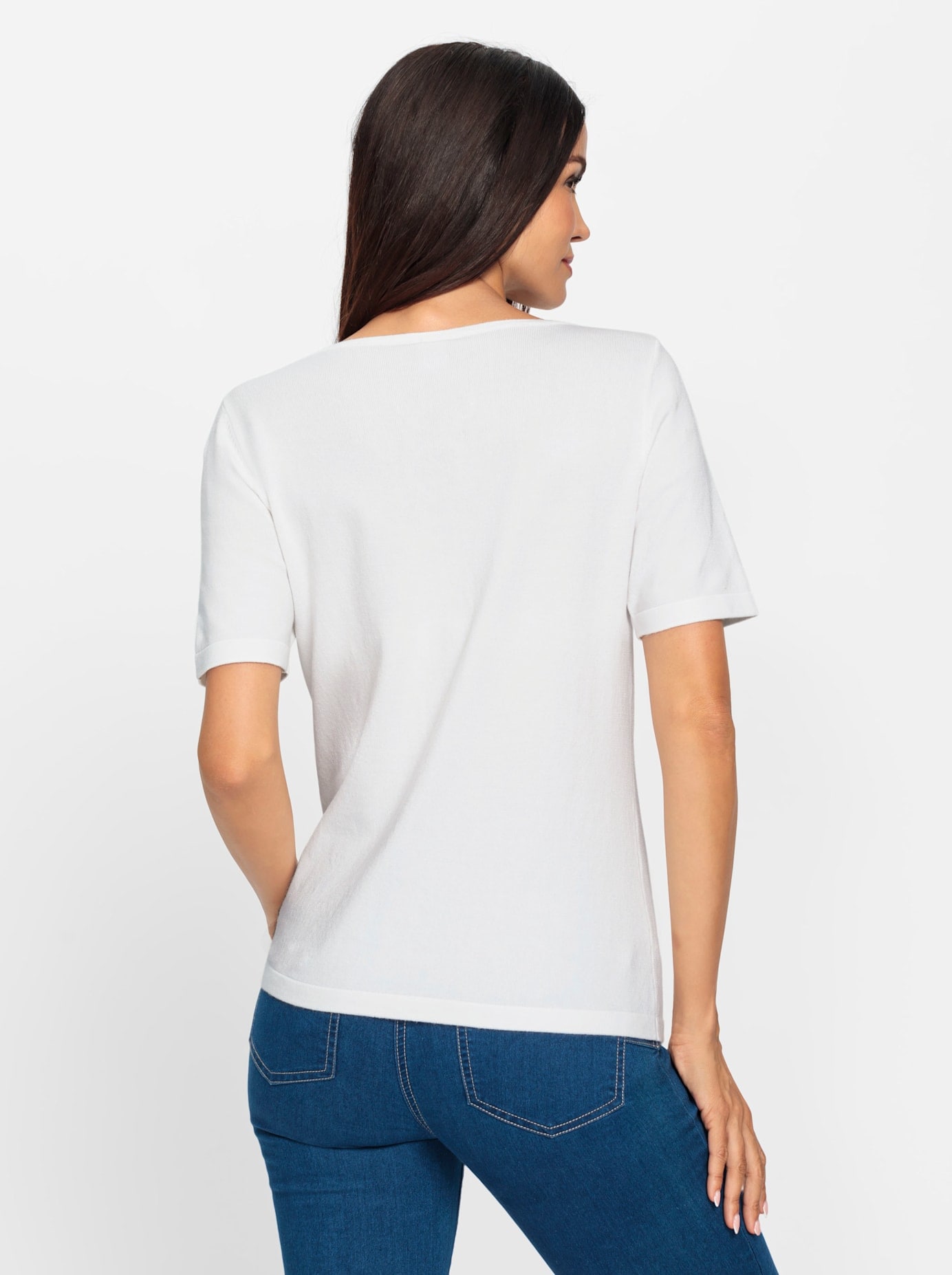 heine Kurzarmpullover »Pullover«