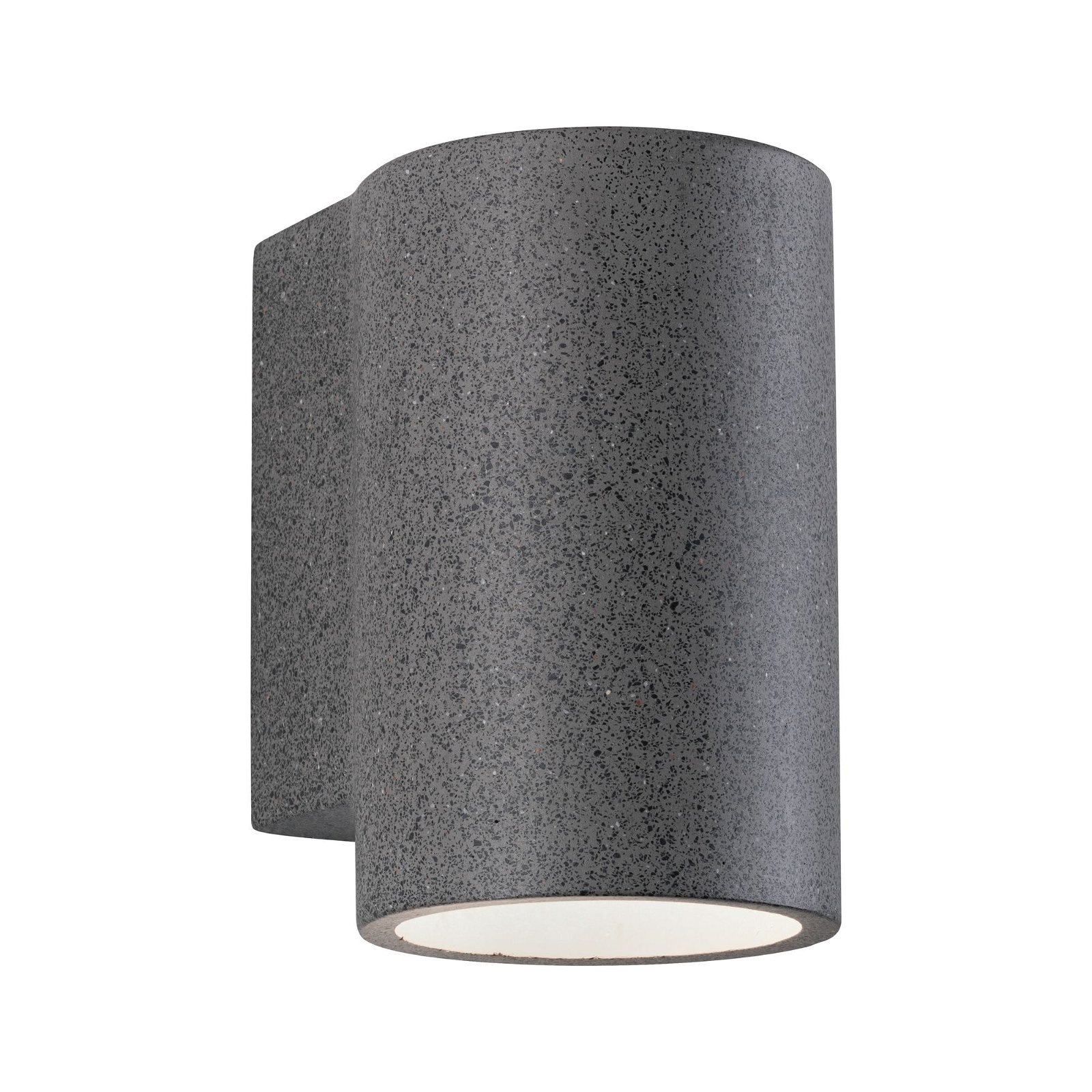 Paulmann LED Außen-Wandleuchte »Concrea IP65 110x135mm 3000K 6,8W 300lm 230V schwarzer Sandstein Beton«, 1 flammig