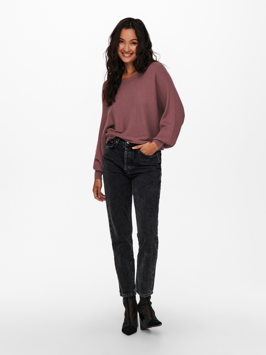 ONLY Strickpullover »ONLADALINE L/S SHORT PULLO KNT NOOS«