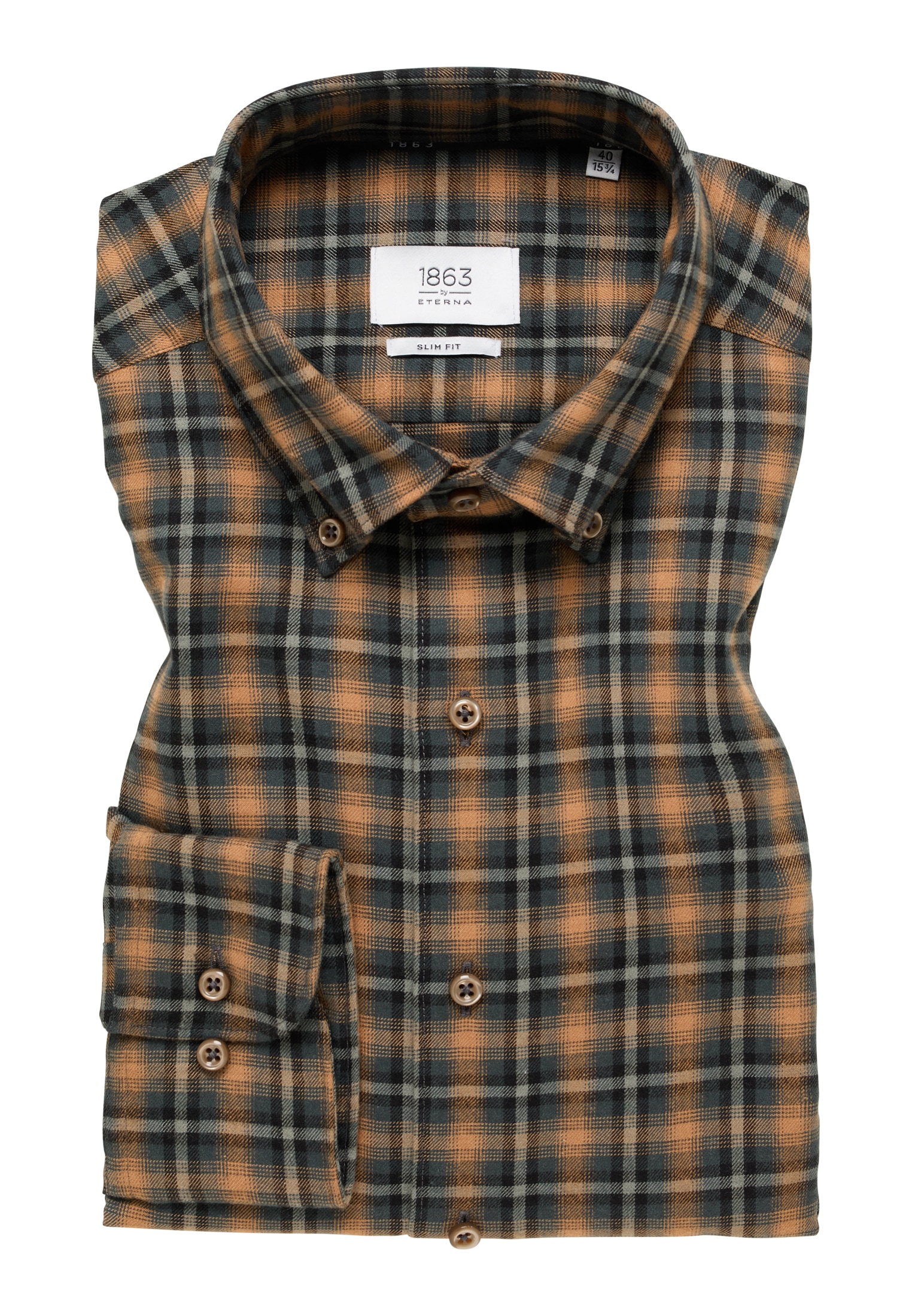 Eterna Langarmhemd »SLIM FIT«