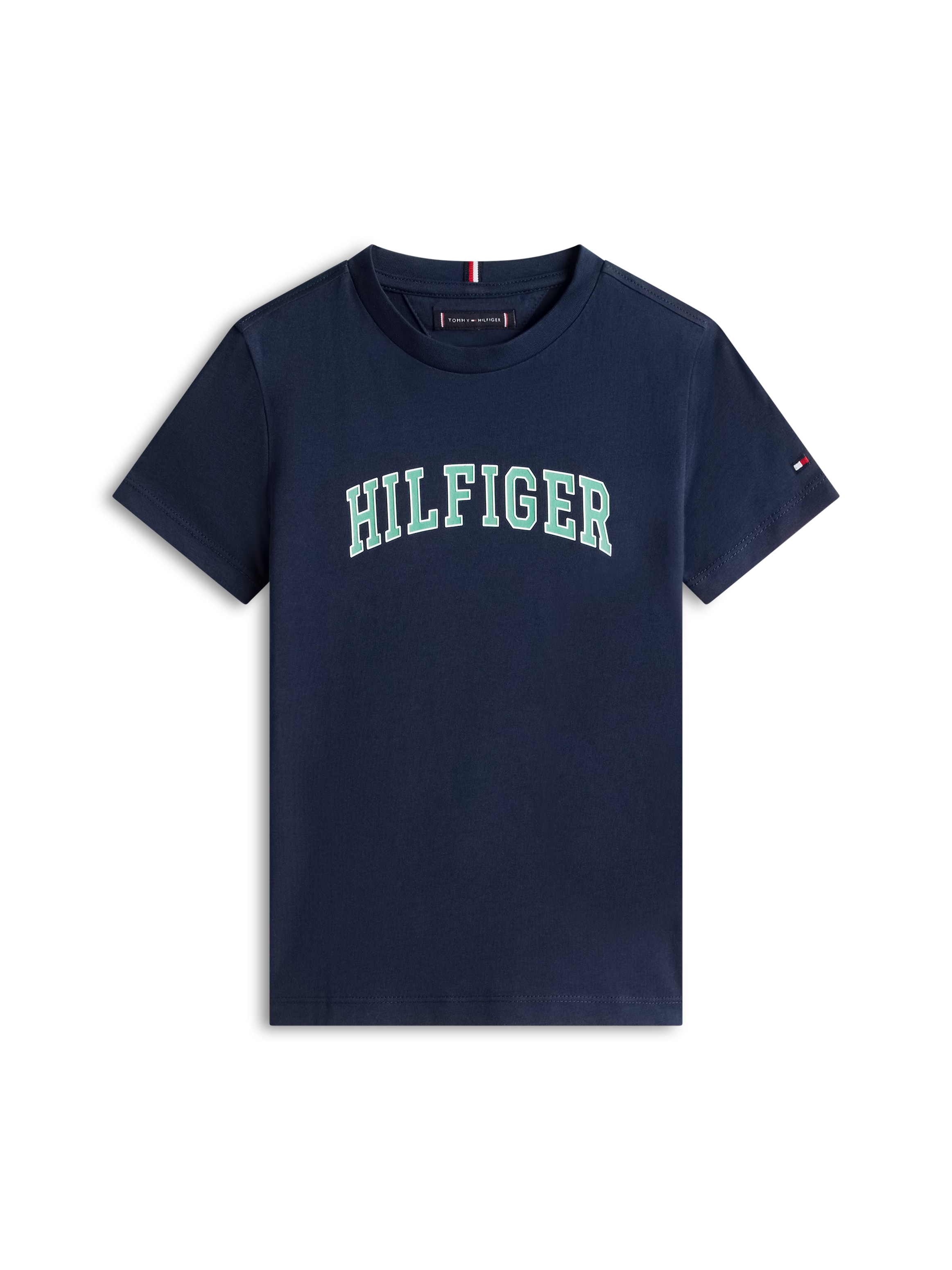 Tommy Hilfiger T-Shirt Regular Fit, großer Druck, für Kinder bis 16 Jahre
