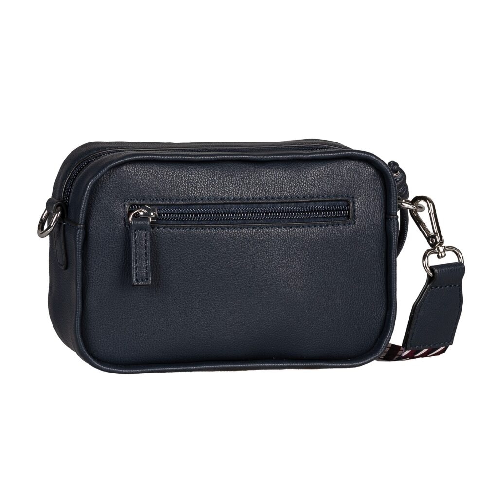 TOM TAILOR Handtasche »Tatiana« fein gewebter dreifarbiger Gurtband mit harmonischem „T“´Logodruck