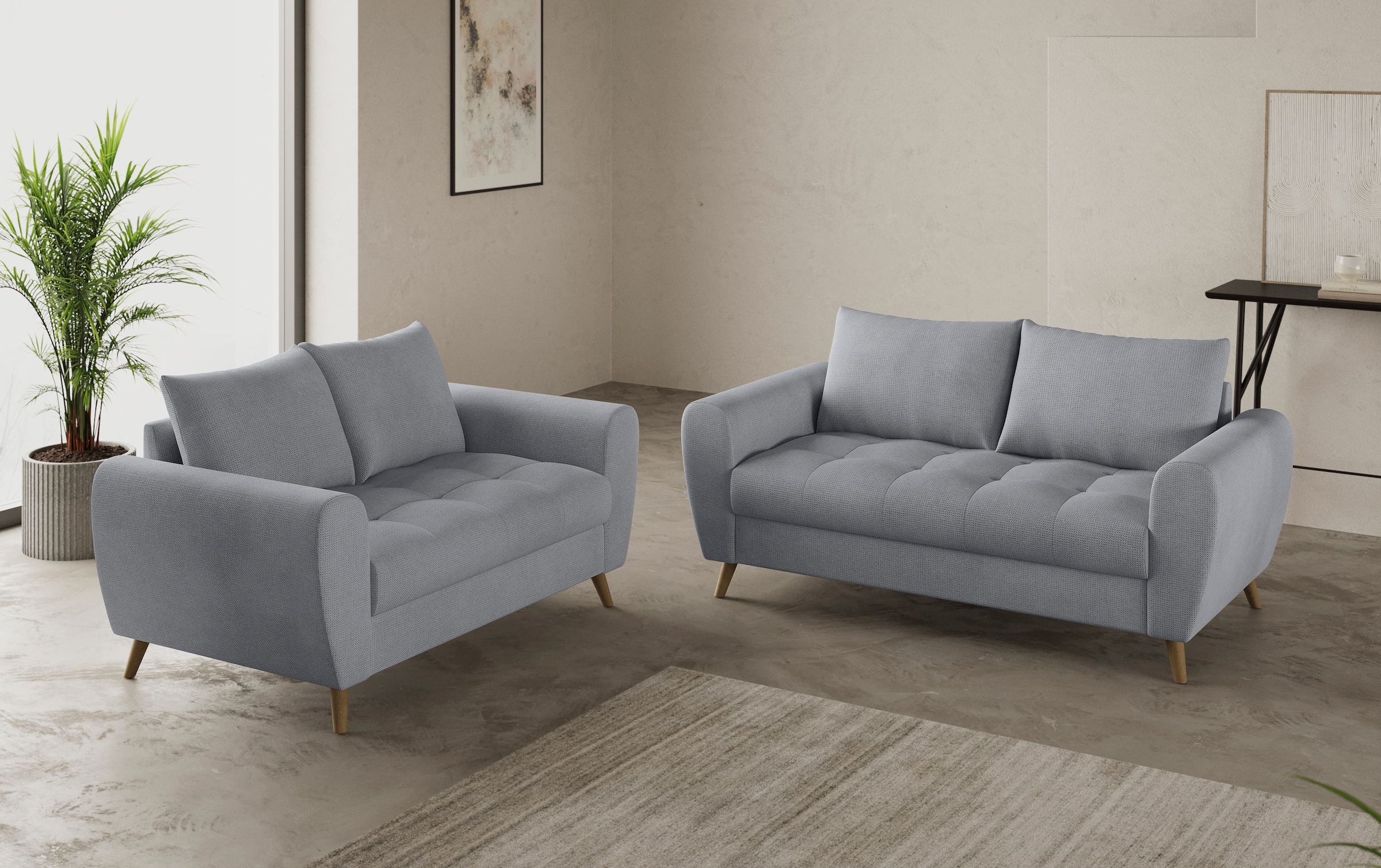 Mr. Couch 2,5-Sitzer »Blackburn II« Mit Kaltschaumpolsterung bis 140 kg belastbar