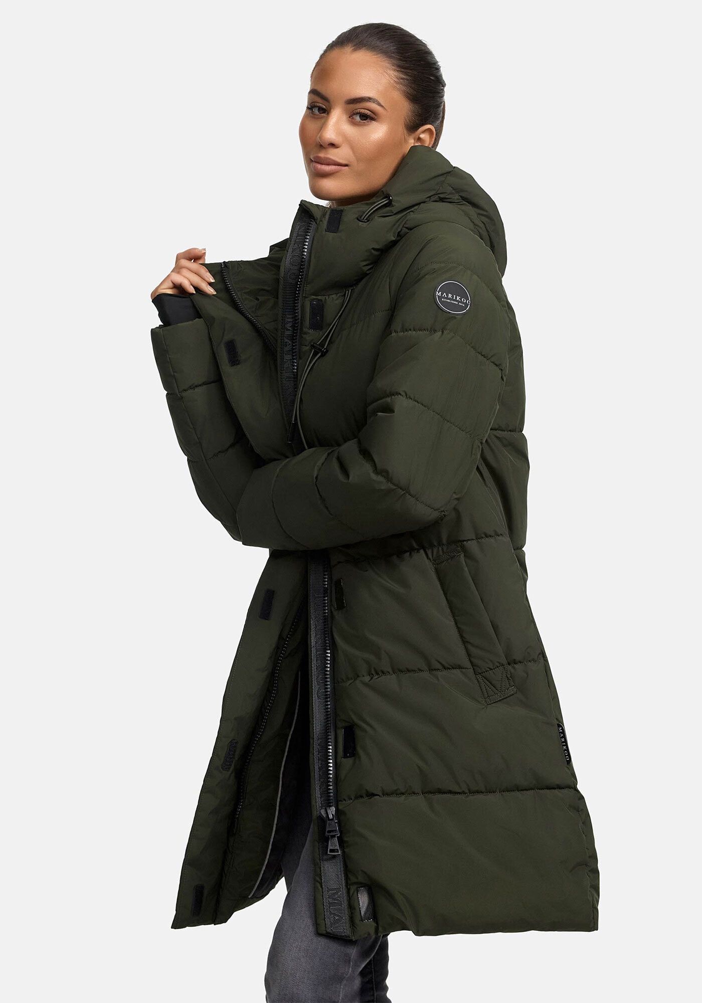 Marikoo Winterjacke »Marikoo Kaituu Damen Winter Steppjacke N008«