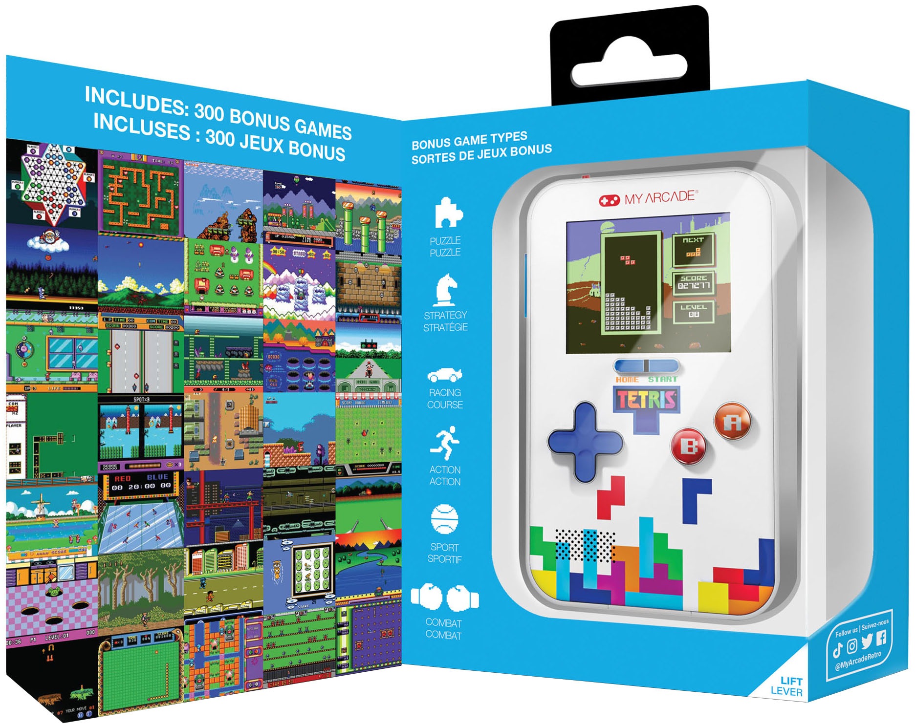 ATARI Retro Konsole »Go Gamer Tetris«
