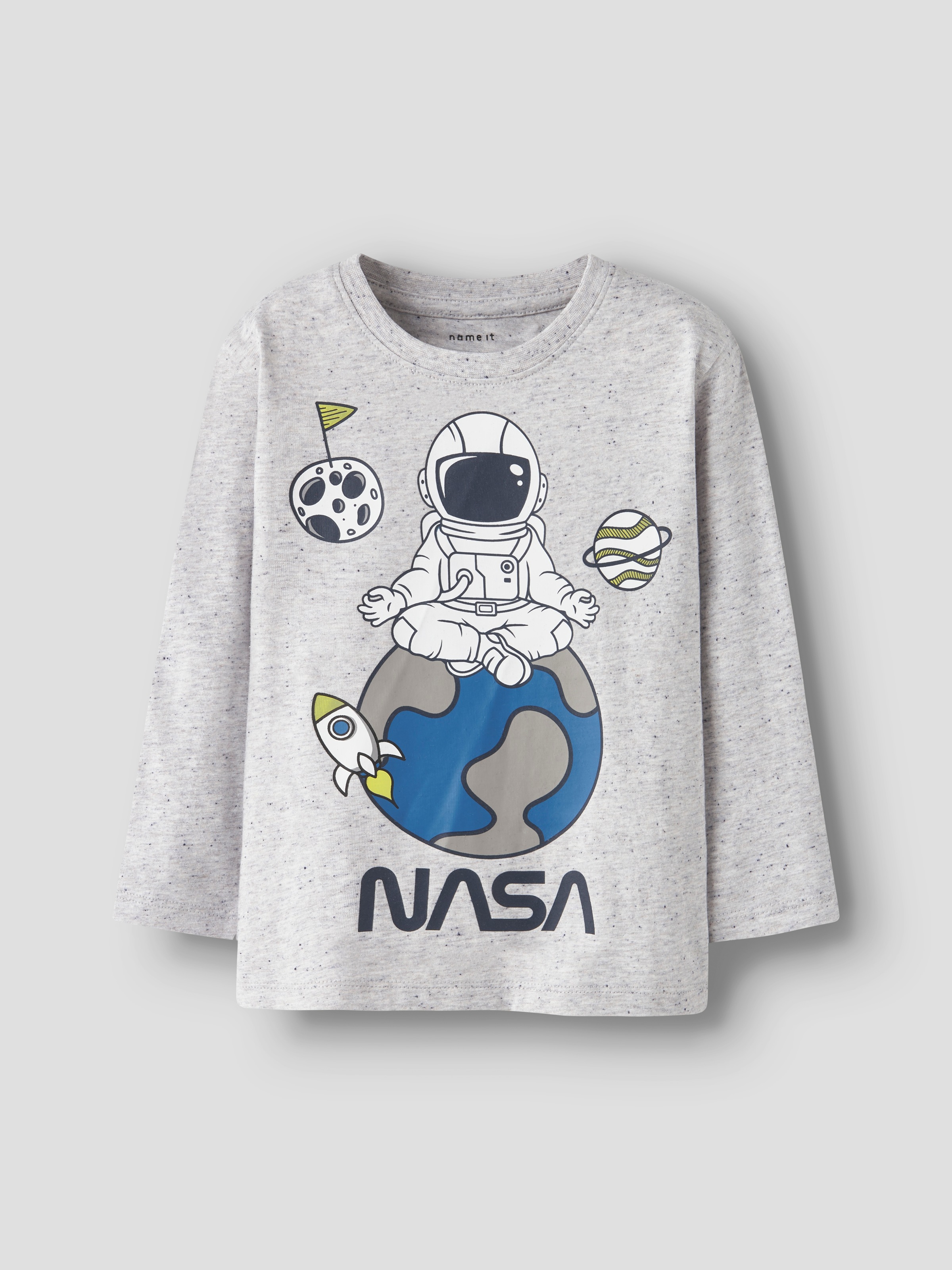 Name It Langarmshirt »NMMDACK NASA LS NREG TOP BOX NAS«