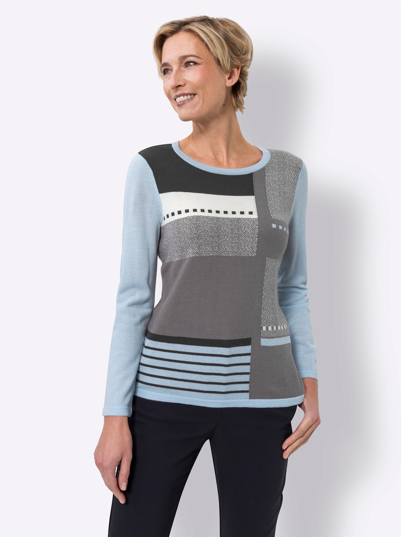 Classic Basics Strickpullover »Langarm-Pullover«
