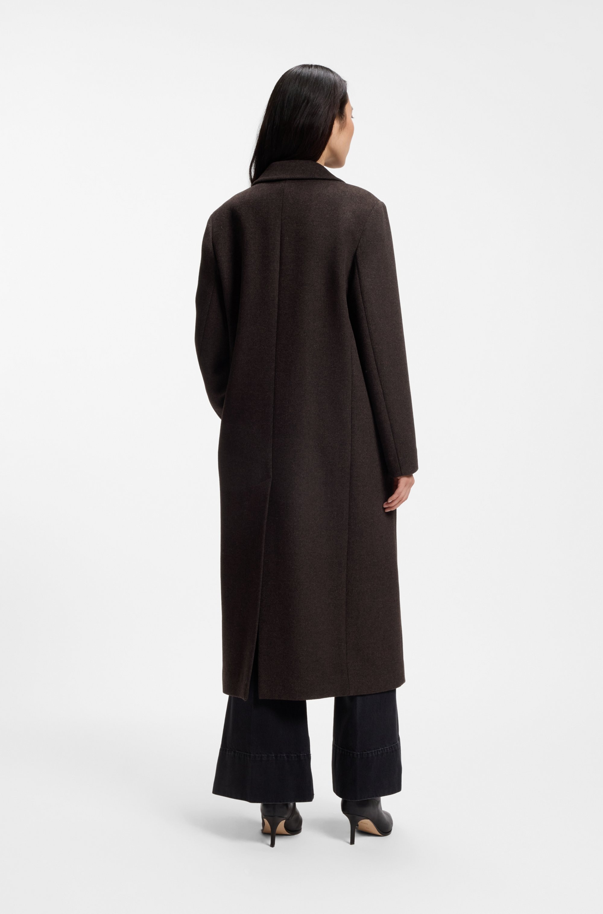 BOSS ORANGE Langmantel »Covalli Premium Damenmode« Relaxed Fit