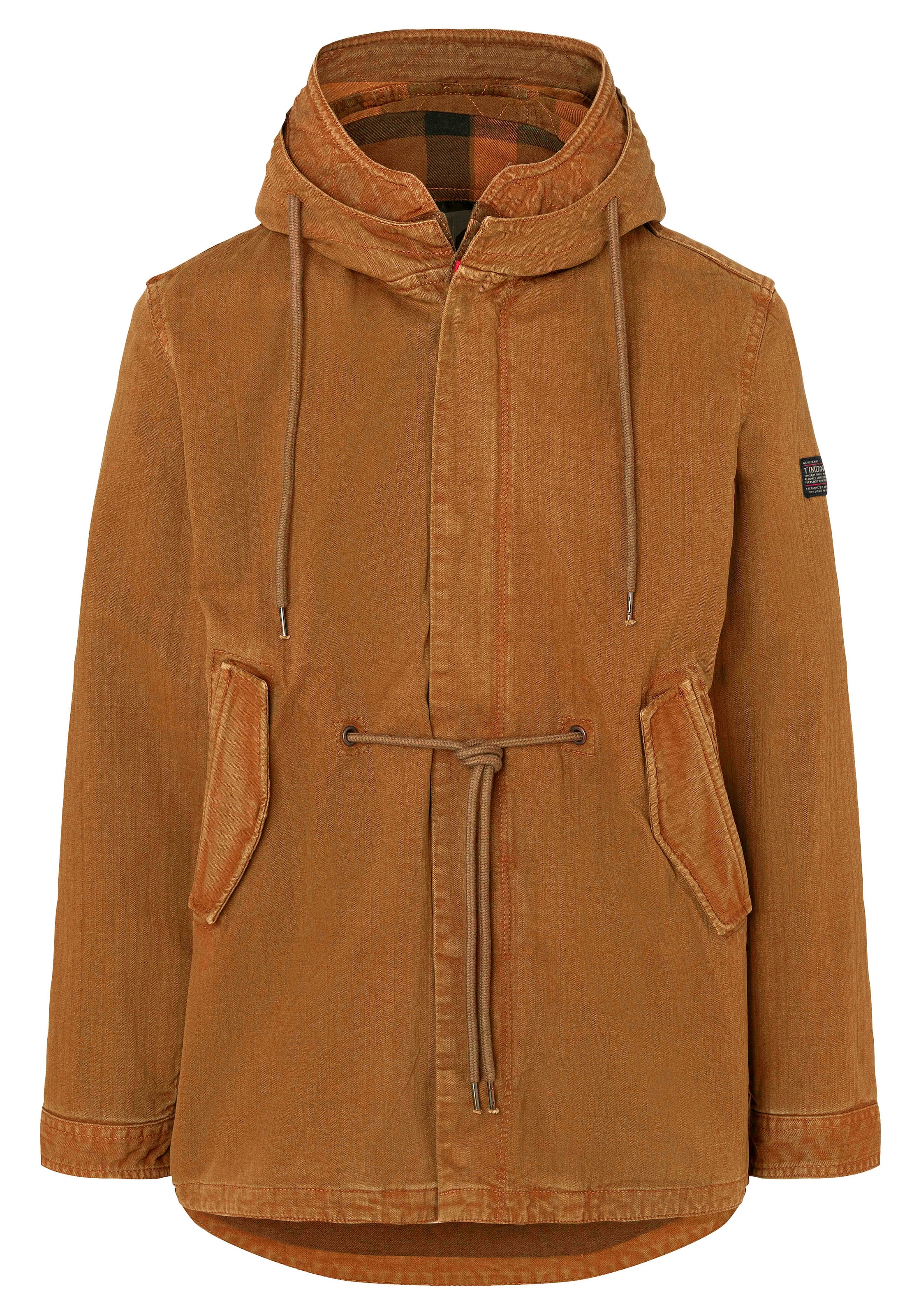 Outdoorjacke »Cotton Parka 1«, mit Kapuze