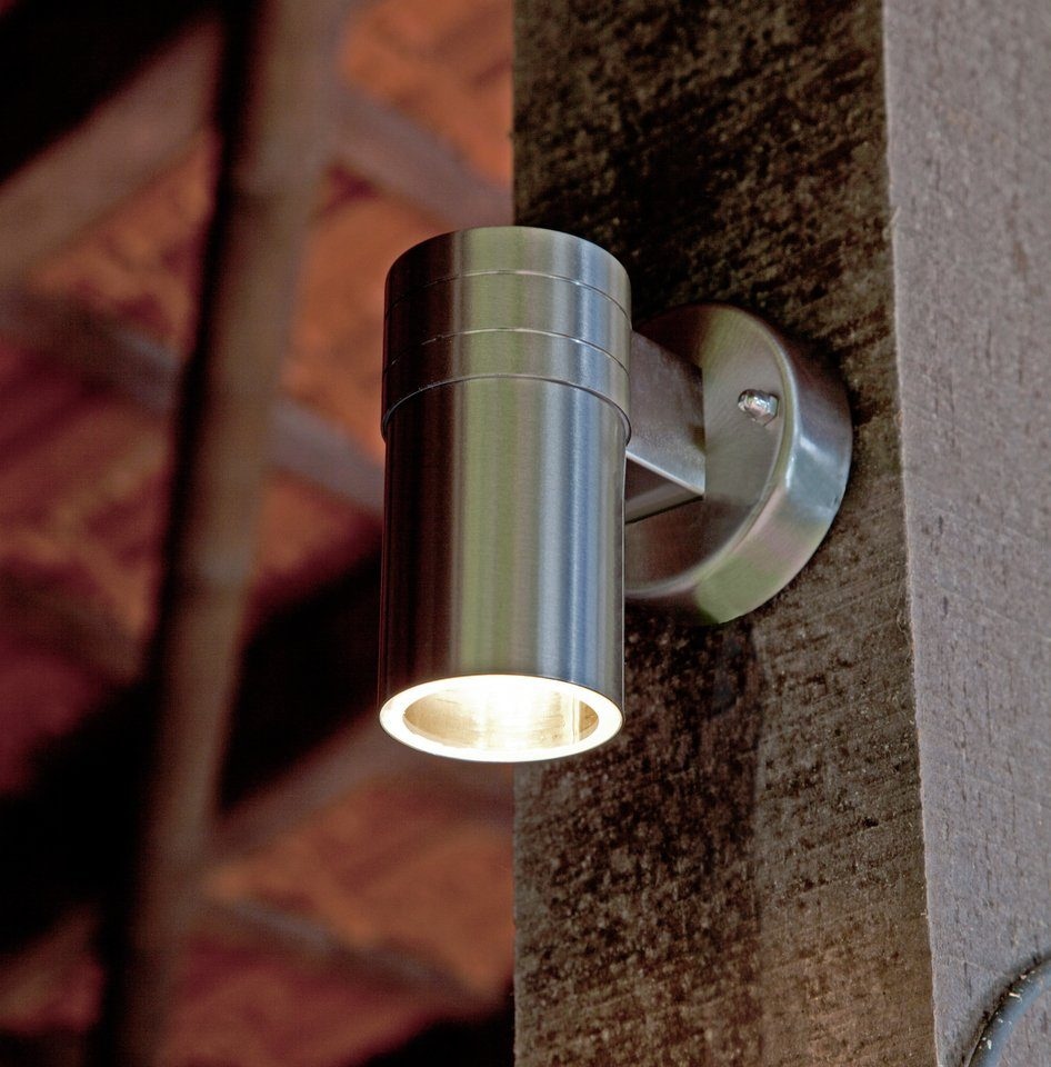 Brilliant LED Außen-Wandleuchte »Hanni«, 1 flammig, Leuchtmittel GU10 | LED wechselbar