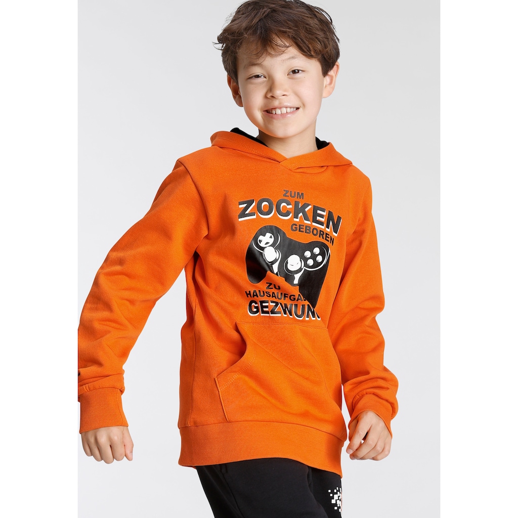 KIDSWORLD Kapuzensweatshirt »FÜR ZOCKER«