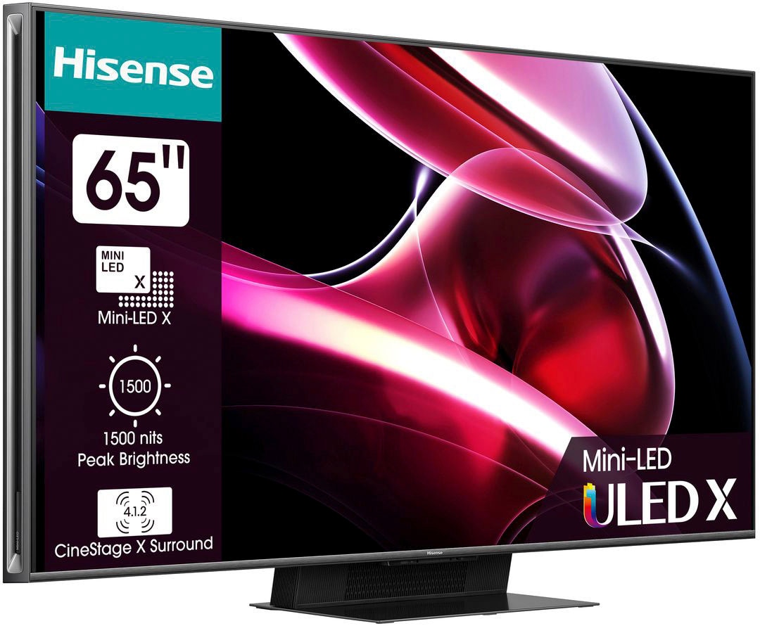 Hisense Mini-LED-Fernseher »65UXKQ«, 4K Ultra HD, Smart-TV