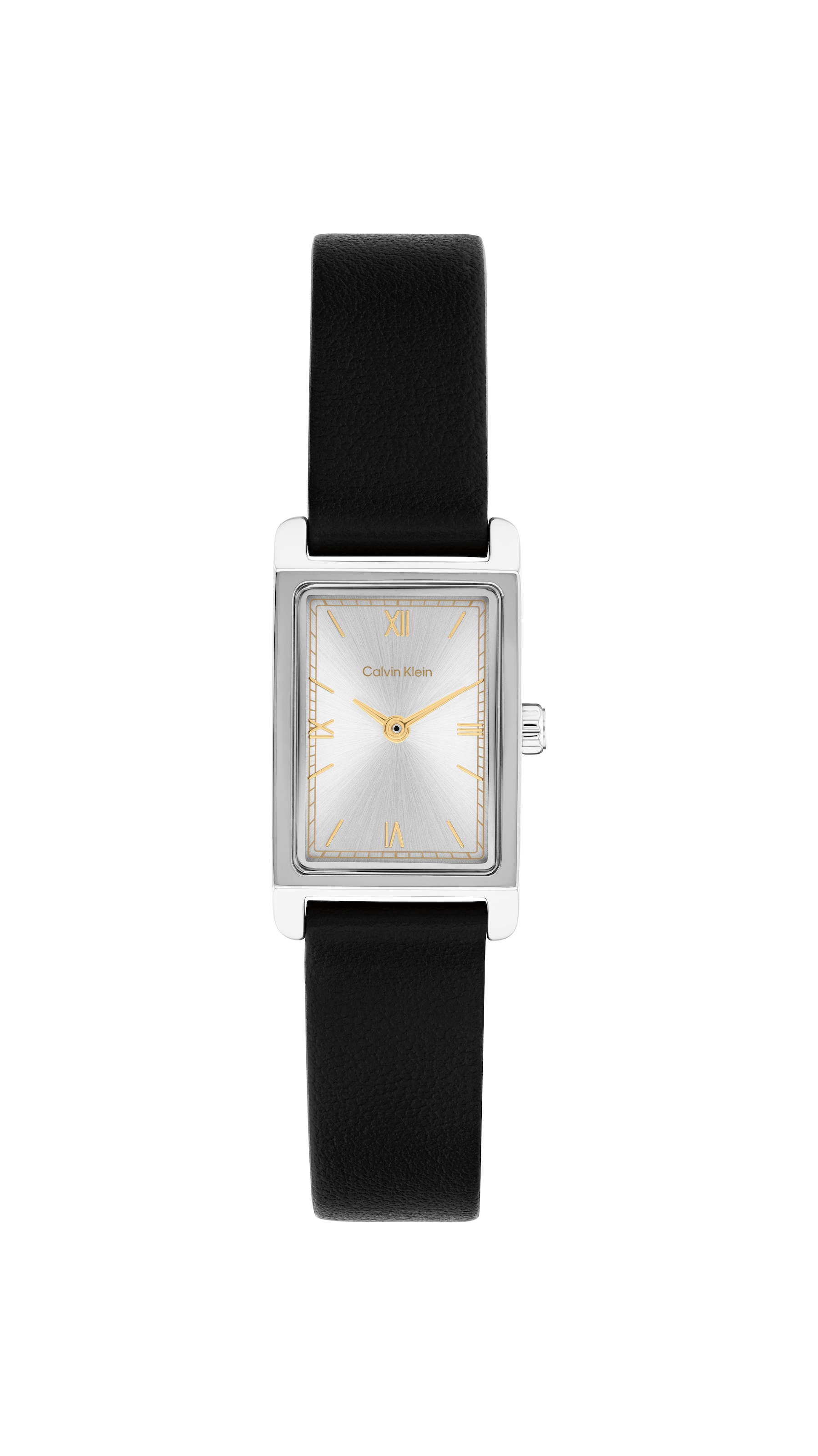 Calvin Klein Quarzuhr »CK Light« Armbanduhr, Damenuhr, Lederarmband, analog