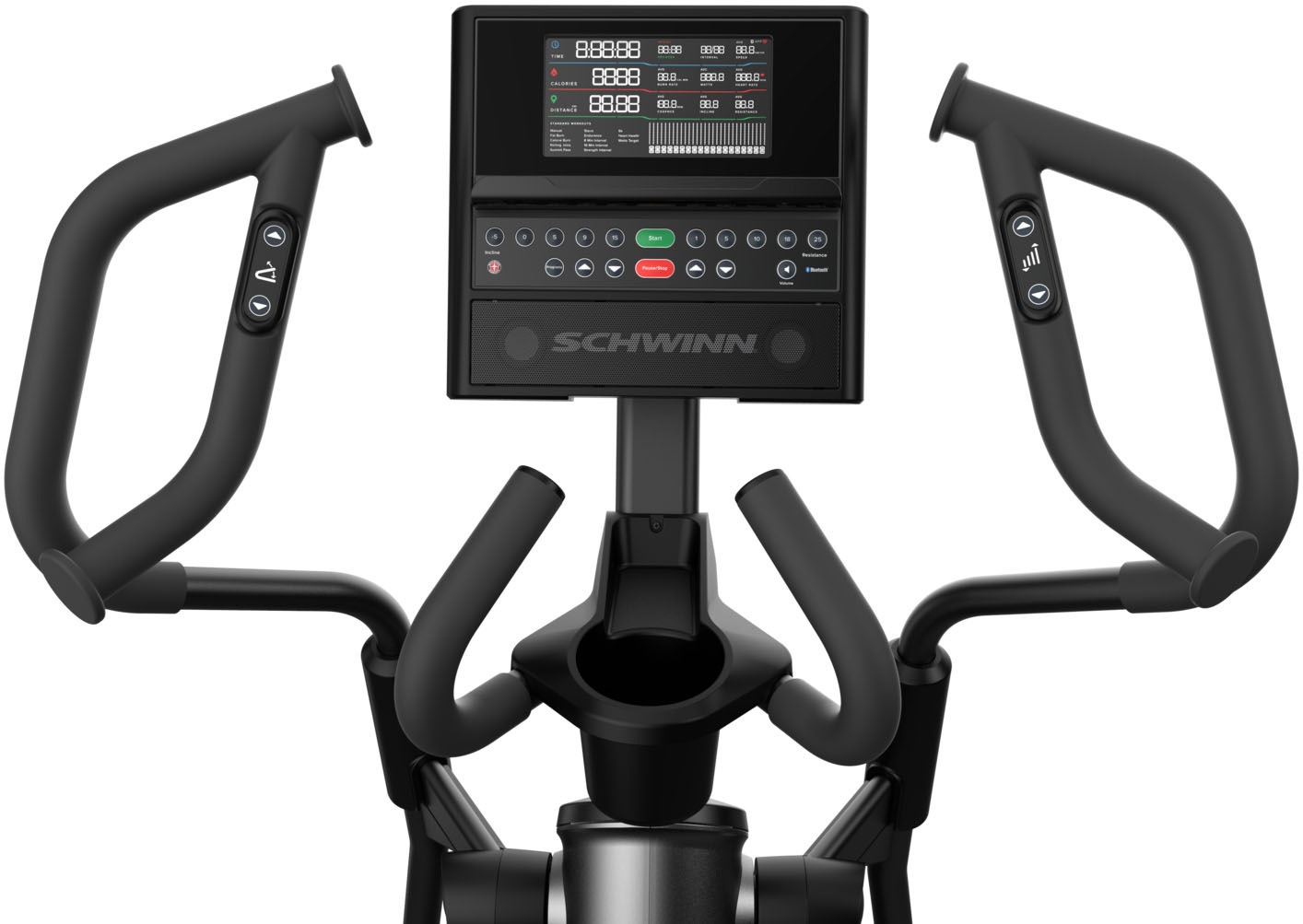 Schwinn Fitness Ellipsentrainer »Schwinn 590E«, elektronisch verstellbare Steigung/Neigung -5 bis +15%
