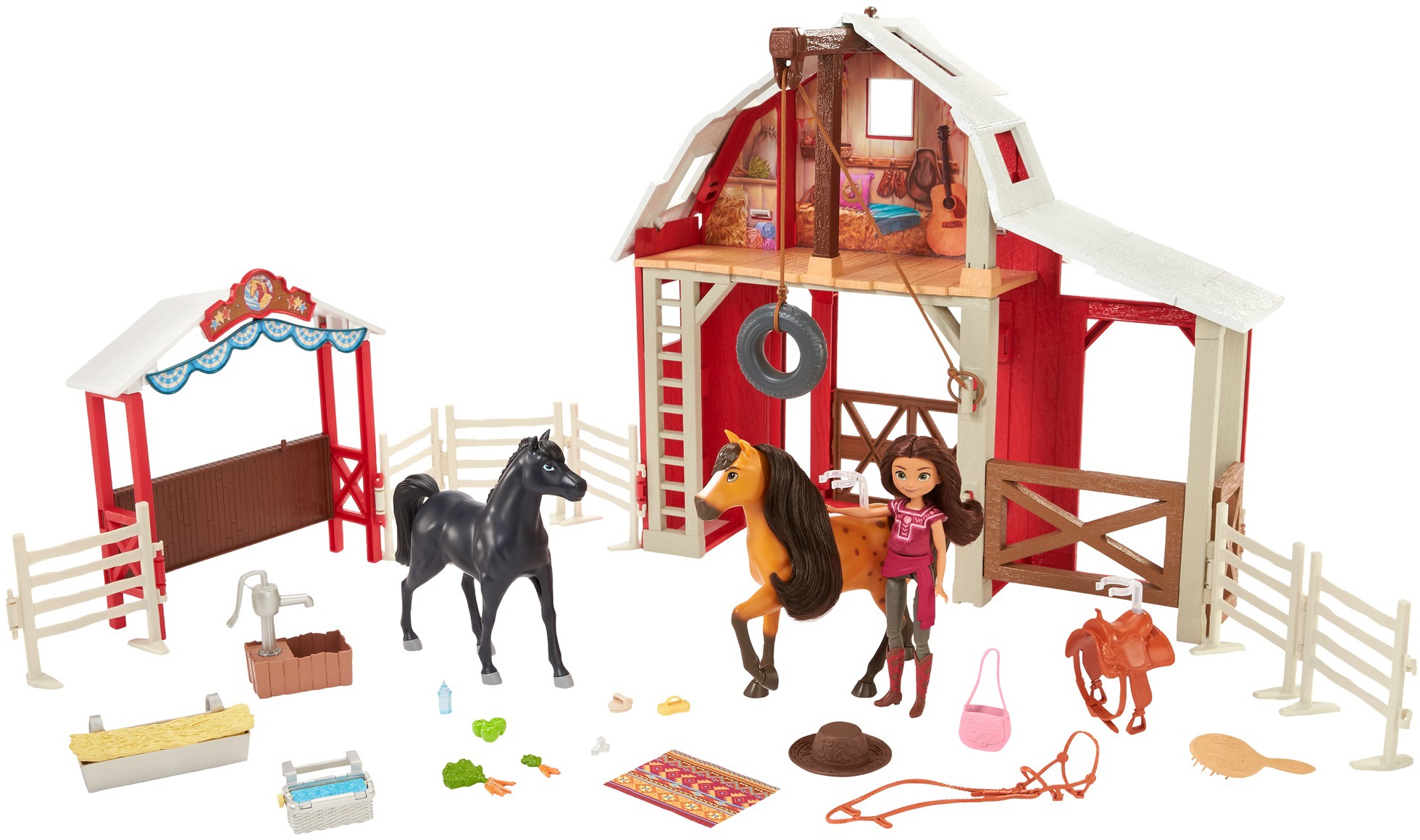 Mattel® Spielwelt »Spirit, Deluxe Reiterhof Spielset«
