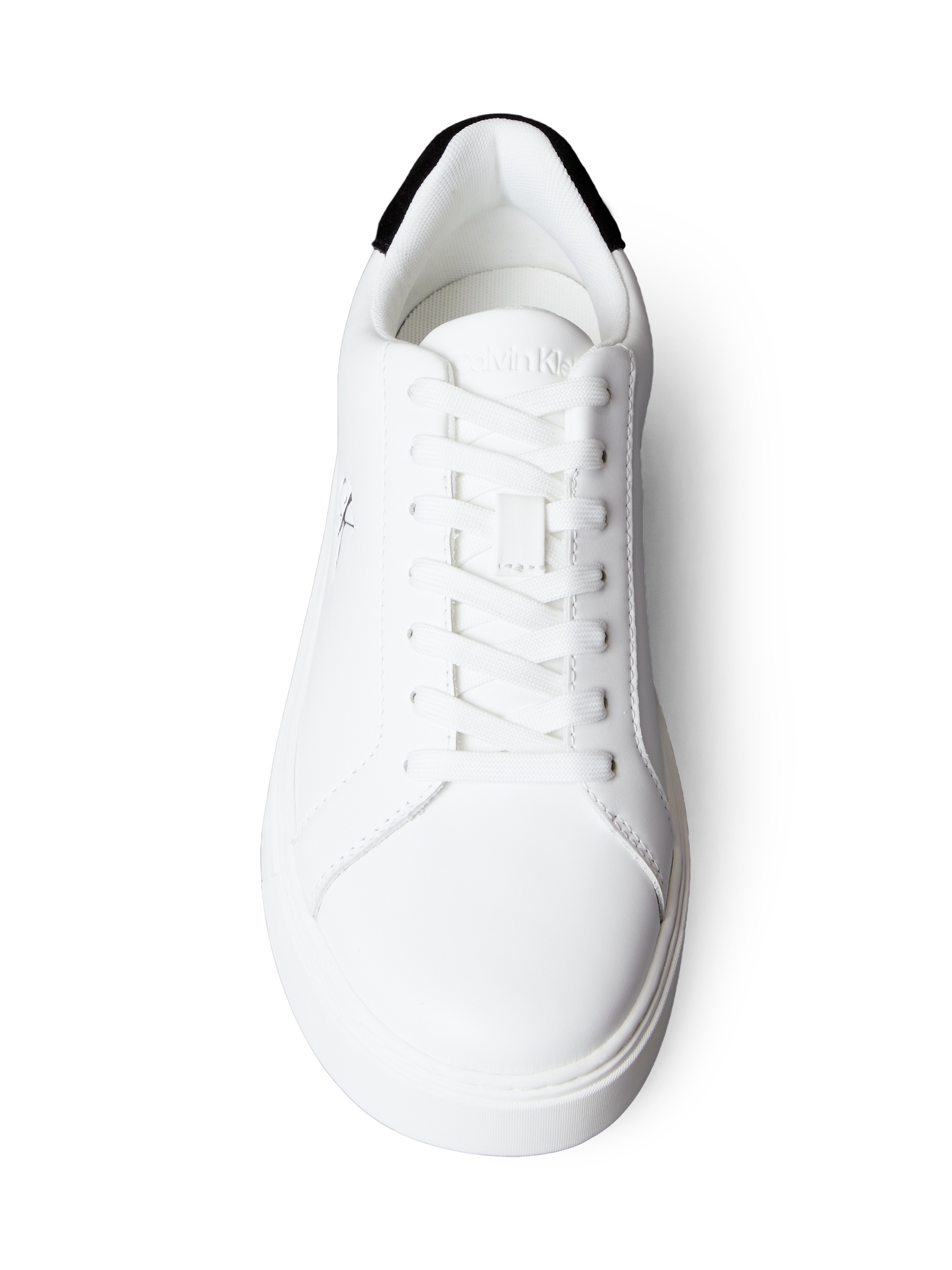 Calvin Klein Jeans Sneaker »CLASSIC CUPSOLE LACEUP LTH«  Schnürschuh, Freizeitschuh mit Fersenbesatz und seitlichem CK-Logo