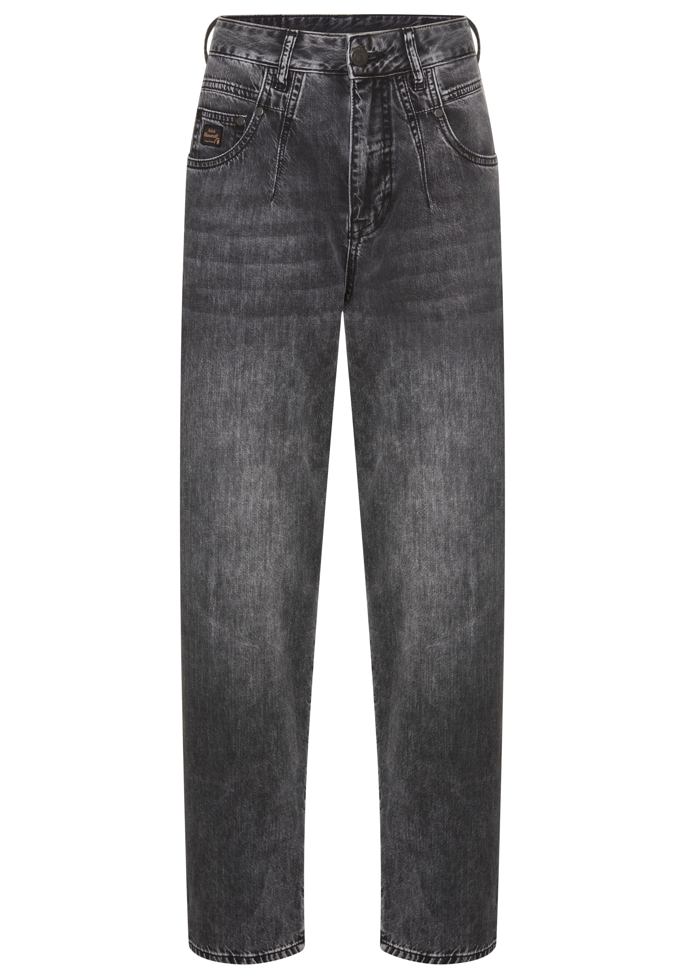 Herrlicher 5-Pocket-Jeans »Brooke Denim Black«, mit Abnähern, in 7/8-Länge