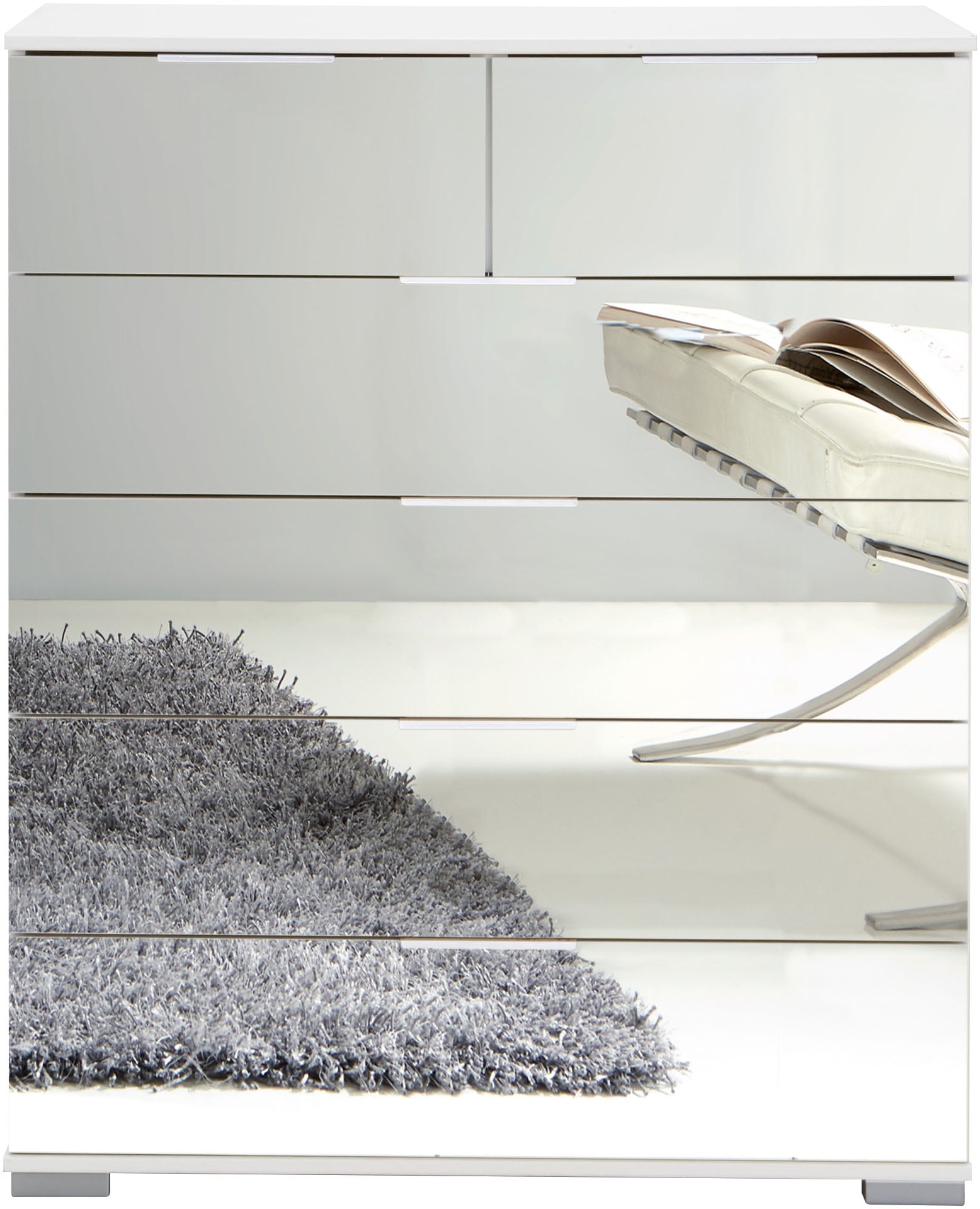 Wimex Schubkastenkommode »Easy« mit Glas- oder Spiegelfront