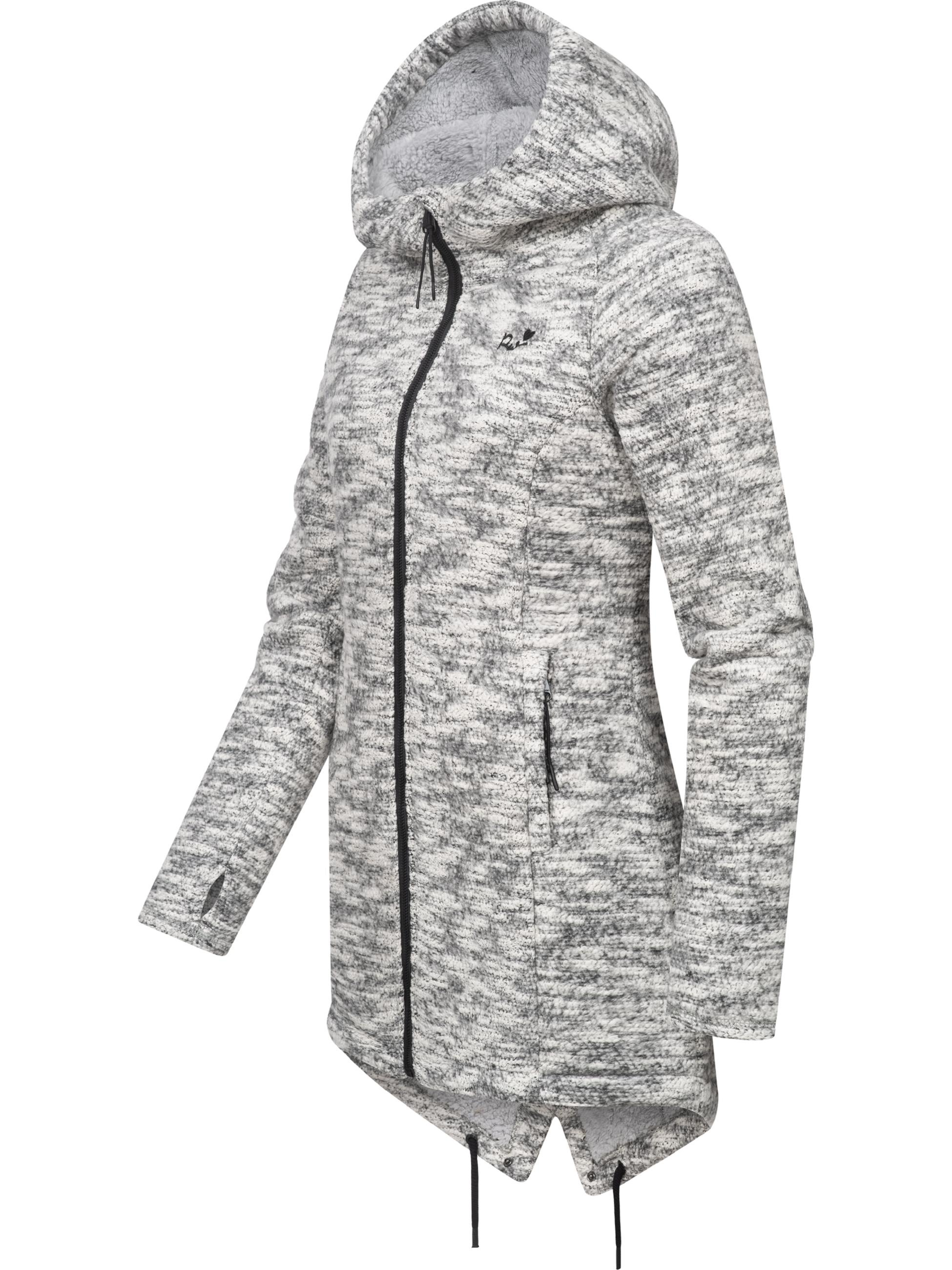 Ragwear Kapuzensweatjacke »Kapuzenstrickjacke Wingi Melange«