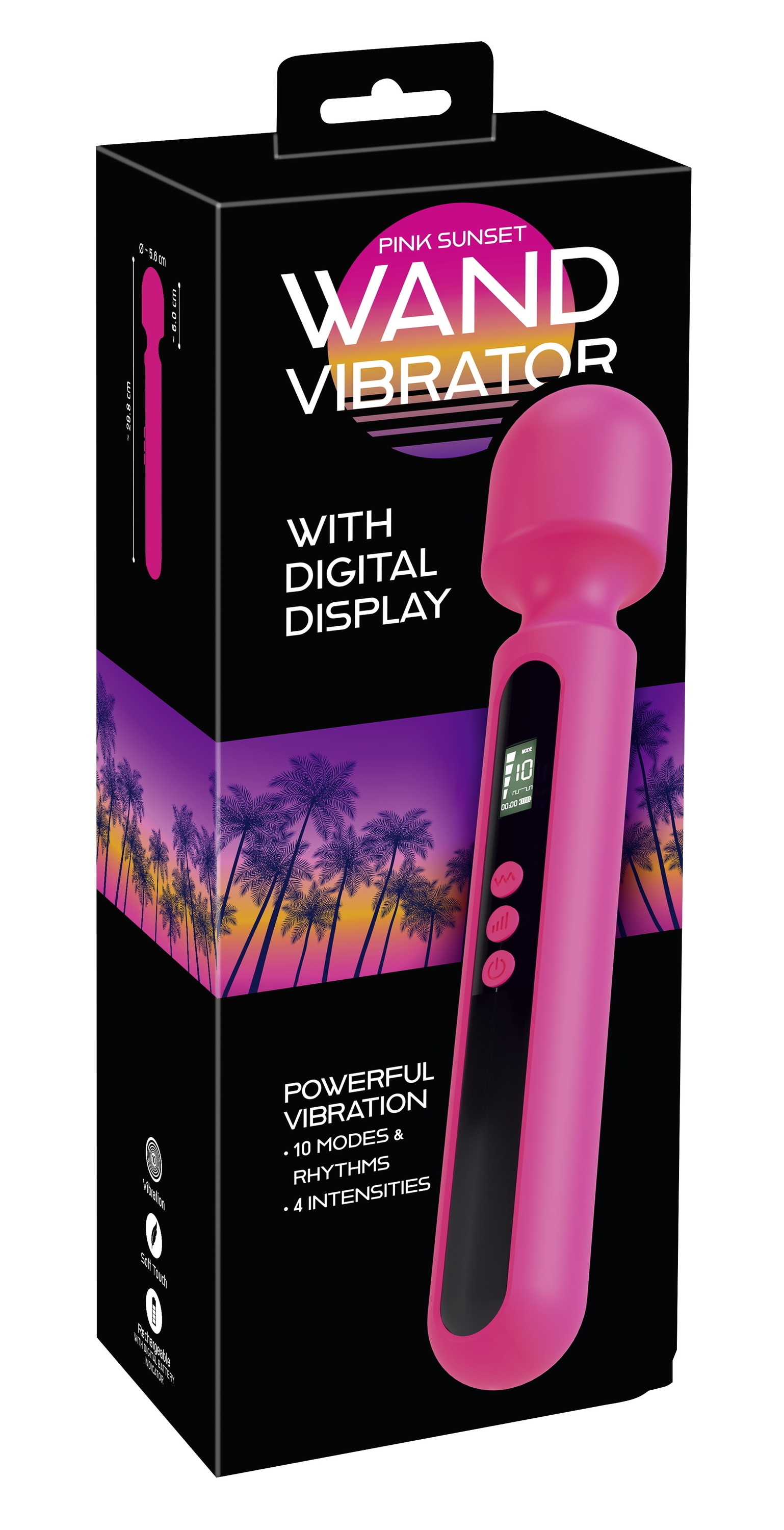 You2Toys Vibrator »Massagestab Pink Sunset Wand Vibrator«