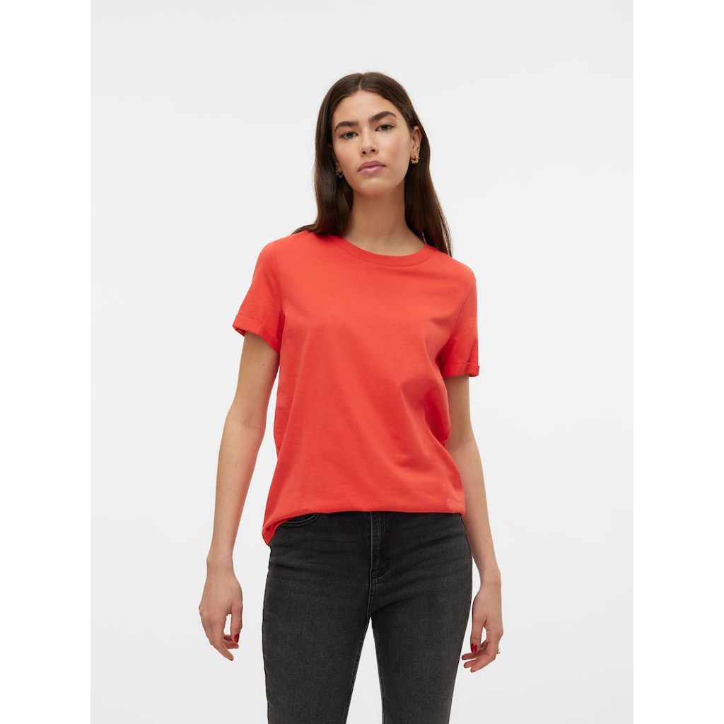 Vero Moda Kurzarmshirt »VMPAULA S/S T-SHIRT NOOS«