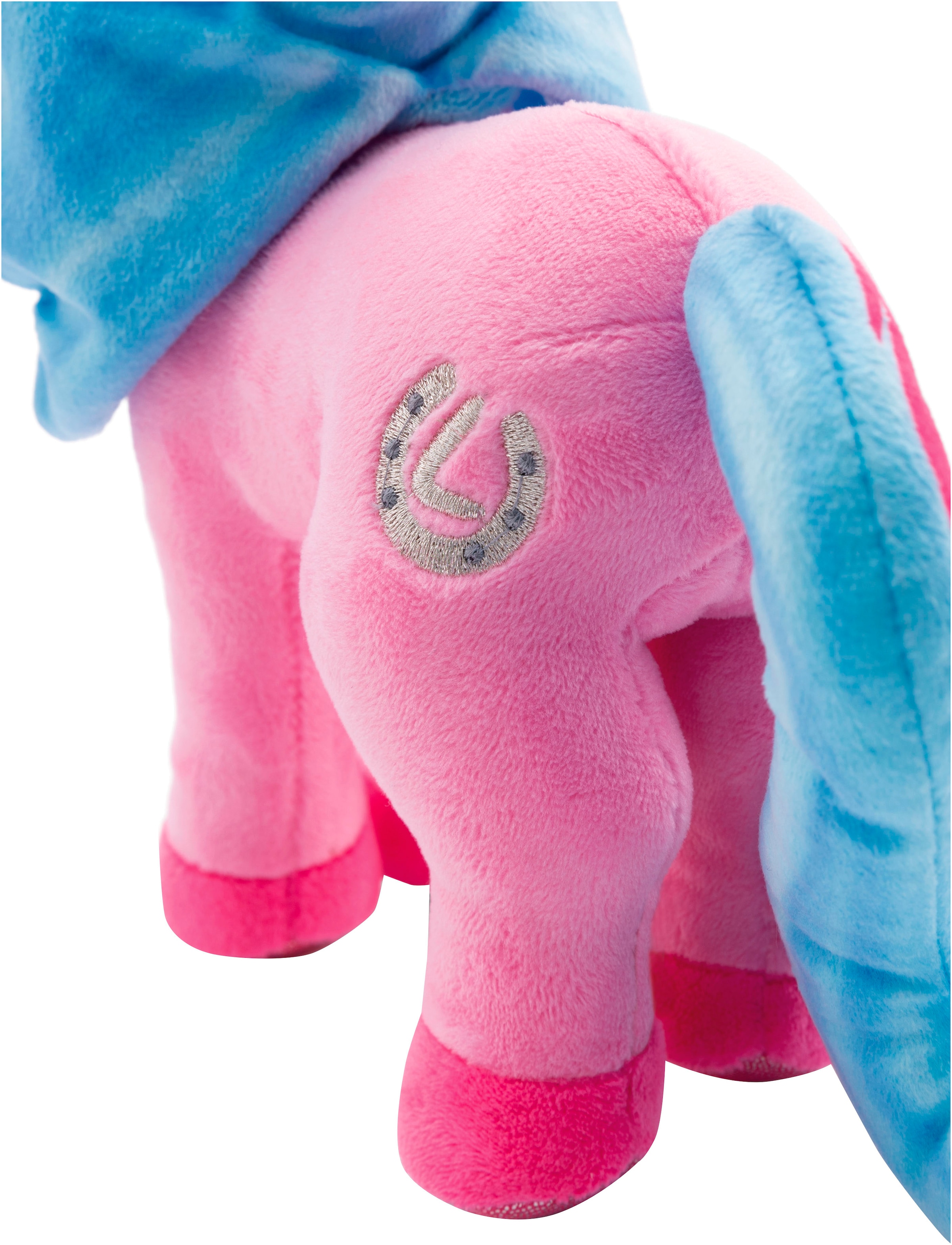 Nici Kuscheltier »Lissy PONY, Einhorn Roxy pink-türkis, 22 cm«, stehend