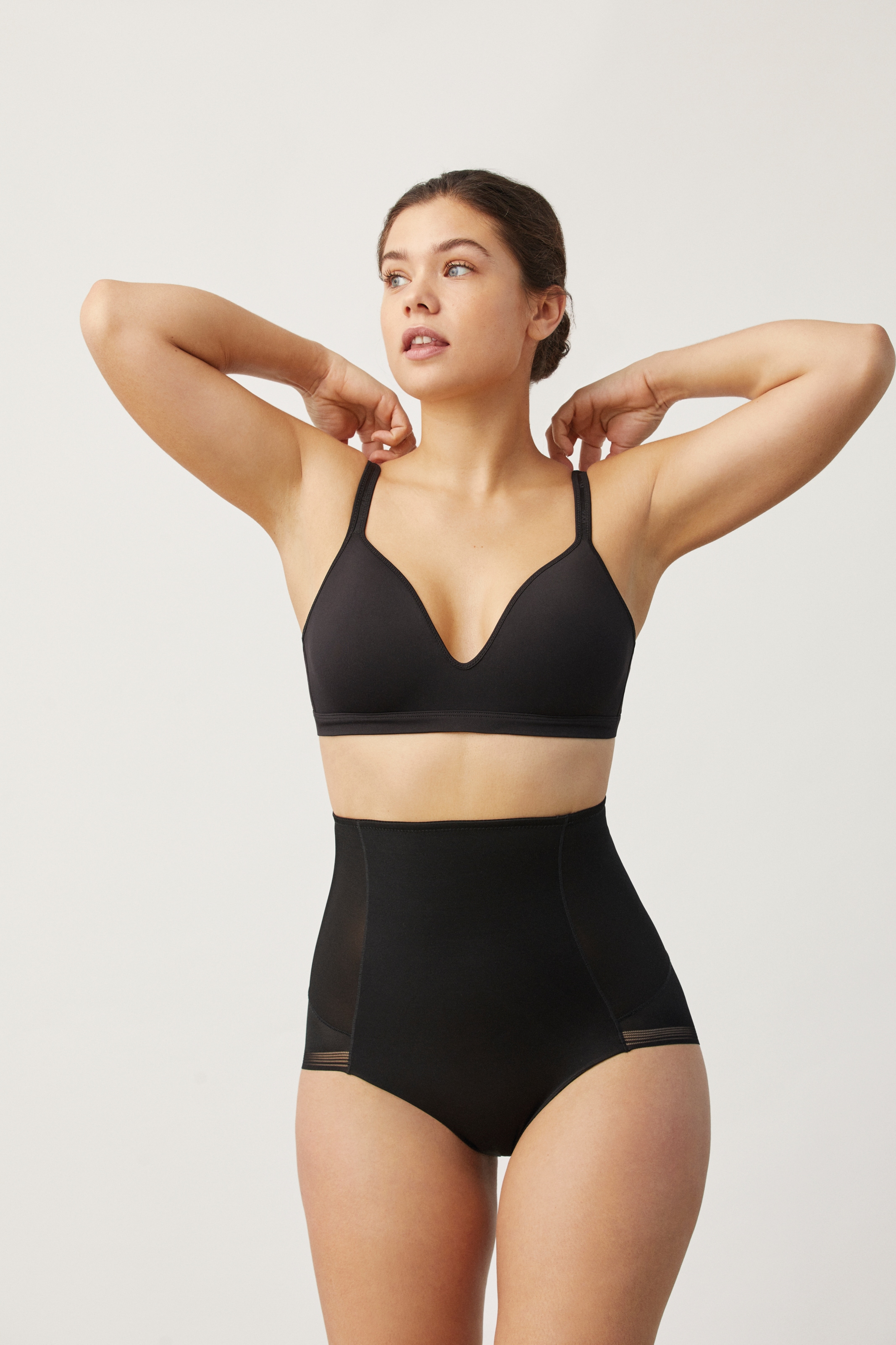 YSABEL MORA Shapingpants 2erPack,  hoch geschnitten, starker Form-Effekt, elastisch, Mesh