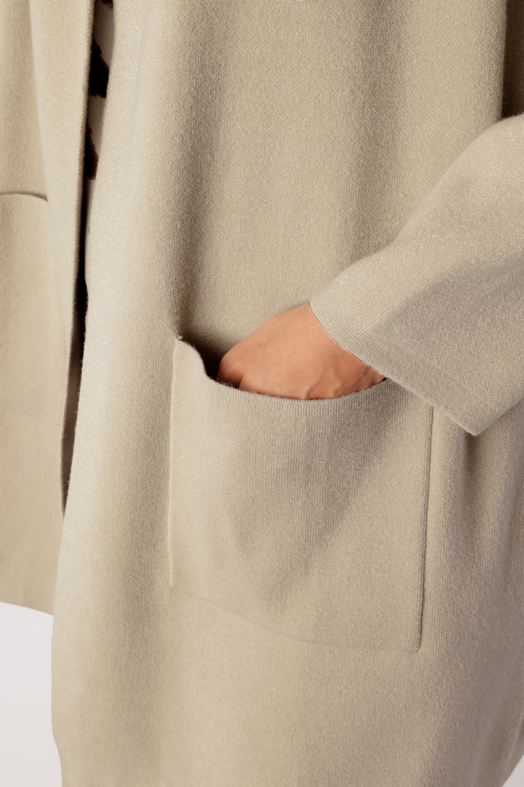 Aniston PLUS Longstrickjacke offener, verschlussloser Style - NEUE KOLLEKTION