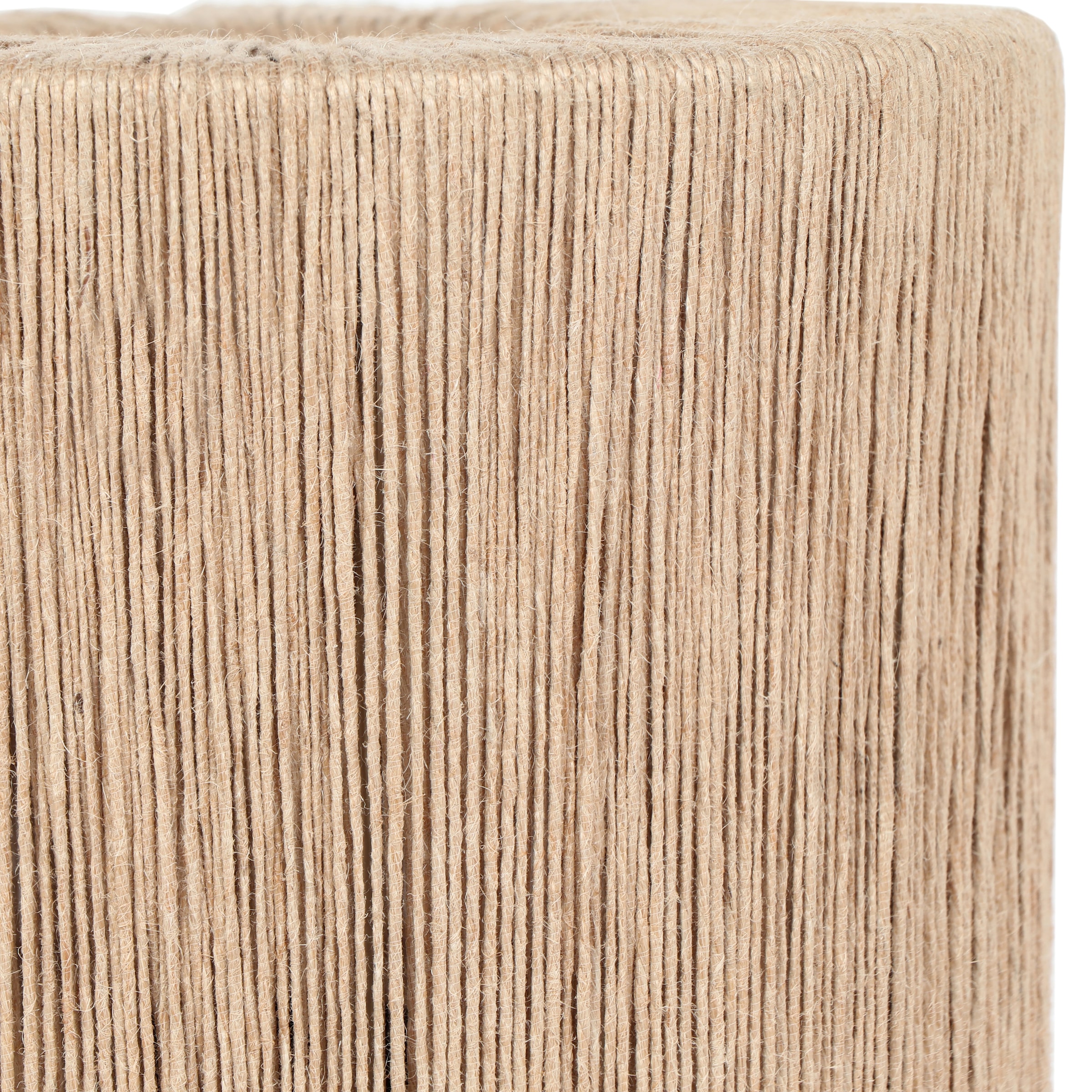 TRIO Leuchten Tischleuchte »SMILLA, runde Tischlampe mit Jute Lampenschirm Ø 21 cm Höhe 45cm« E27 1 Stk. warmweiß - kaltweiß exkl 1x E27 max 10W, Schnurschalter, Nachttischlampe, Wohnzimmer