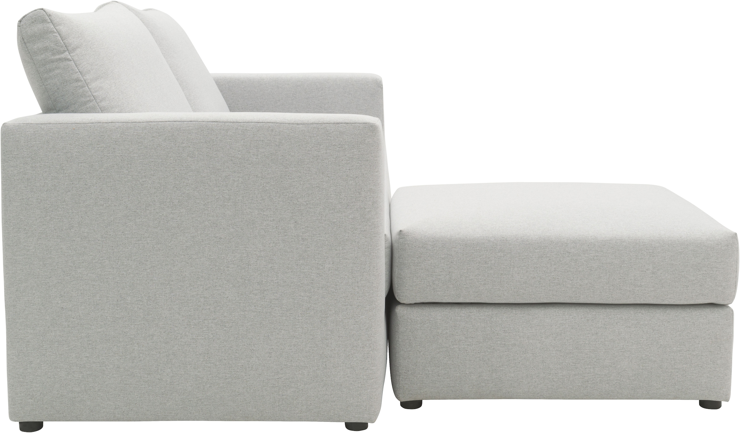 DOMO collection 2-Sitzer »800015, als Sitzmöbel oder Schlafgelegenheit nutzbar, Schlafsofa«, Sitzfläche mit Federkern, inkl. 2 Rückenkissen