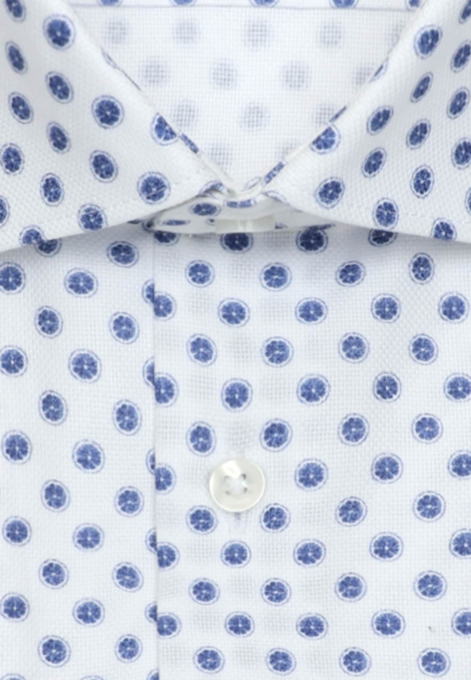 seidensticker Businesshemd »Schwarze Rose« Shaped 1/1 Kentkragen Druck