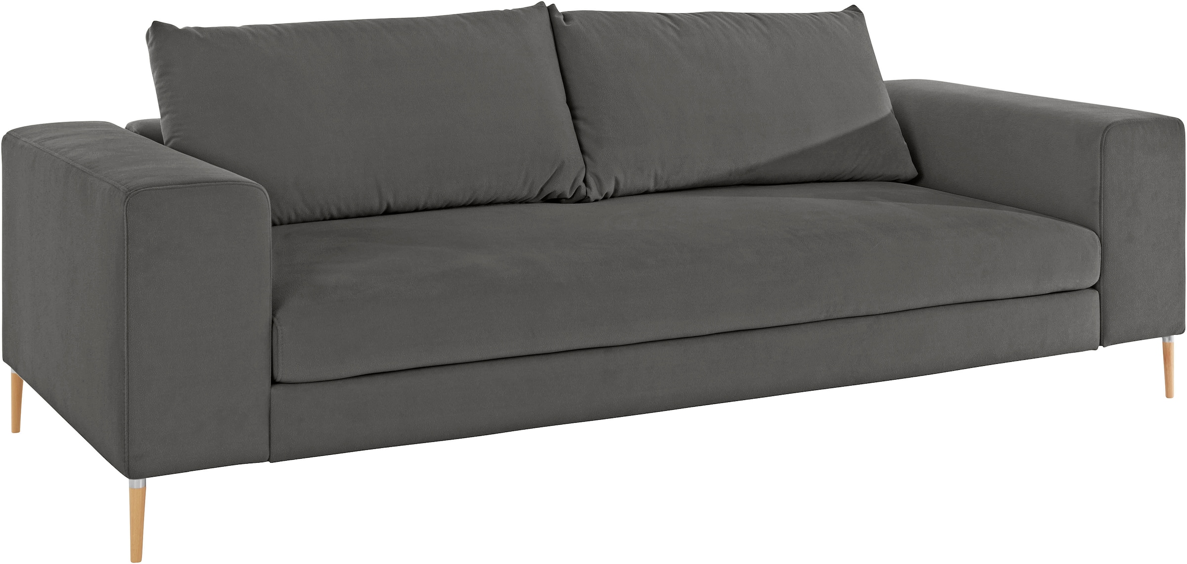 OTTO products 3-Sitzer »Finnja, softer, legerer Sitzkomfort, hoher Fuß, bequem und elegant«, mit Recycling-Bezug