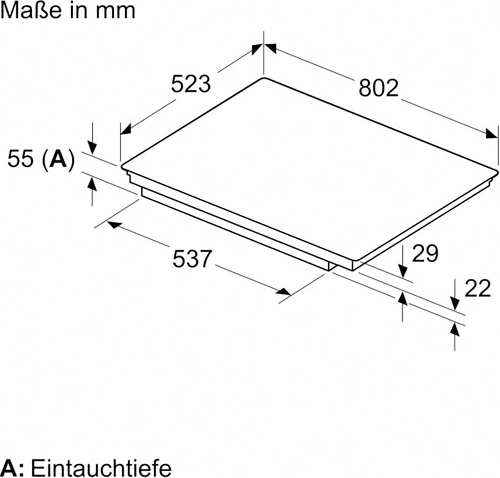 NEFF Flex-Induktions-Kochfeld von SCHOTT CERAN® »T68STY4L0«, mit intuitiver Twist Pad® Bedienung