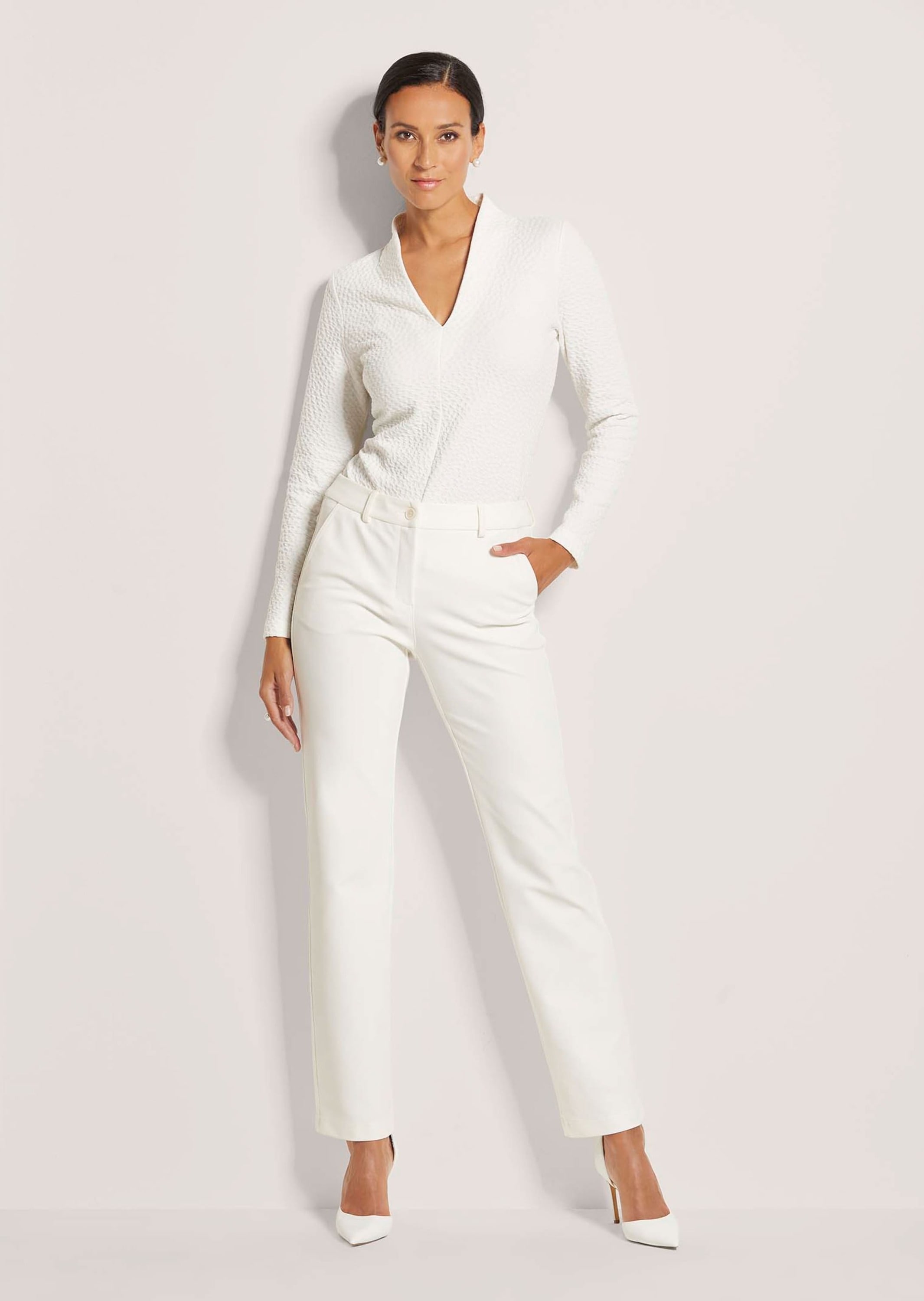 MADELEINE Stoffhose »Hose Gerade Stretch-Hose«