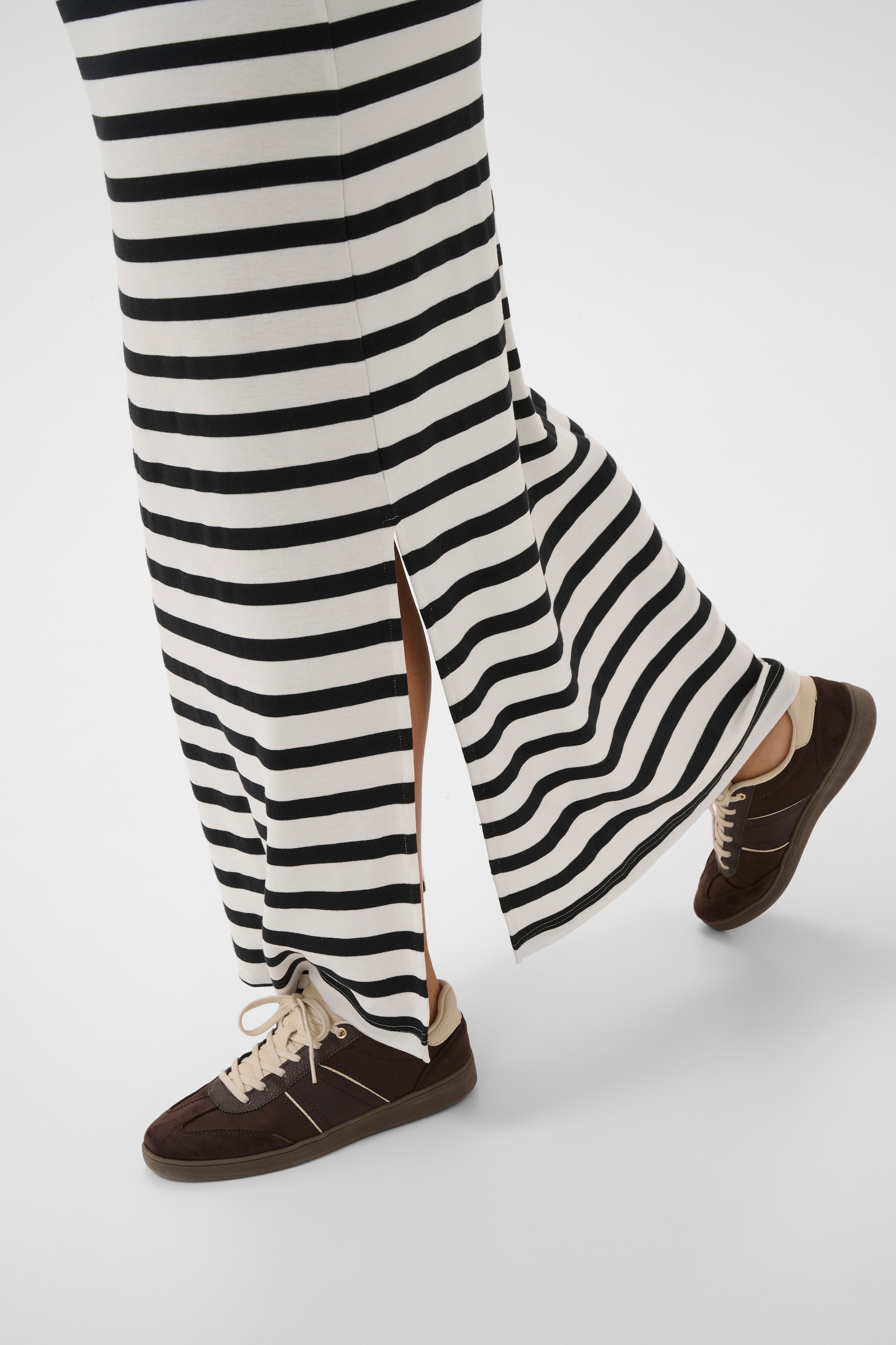 KAFFE Curve Midikleid »Damen Kleid KChellen«