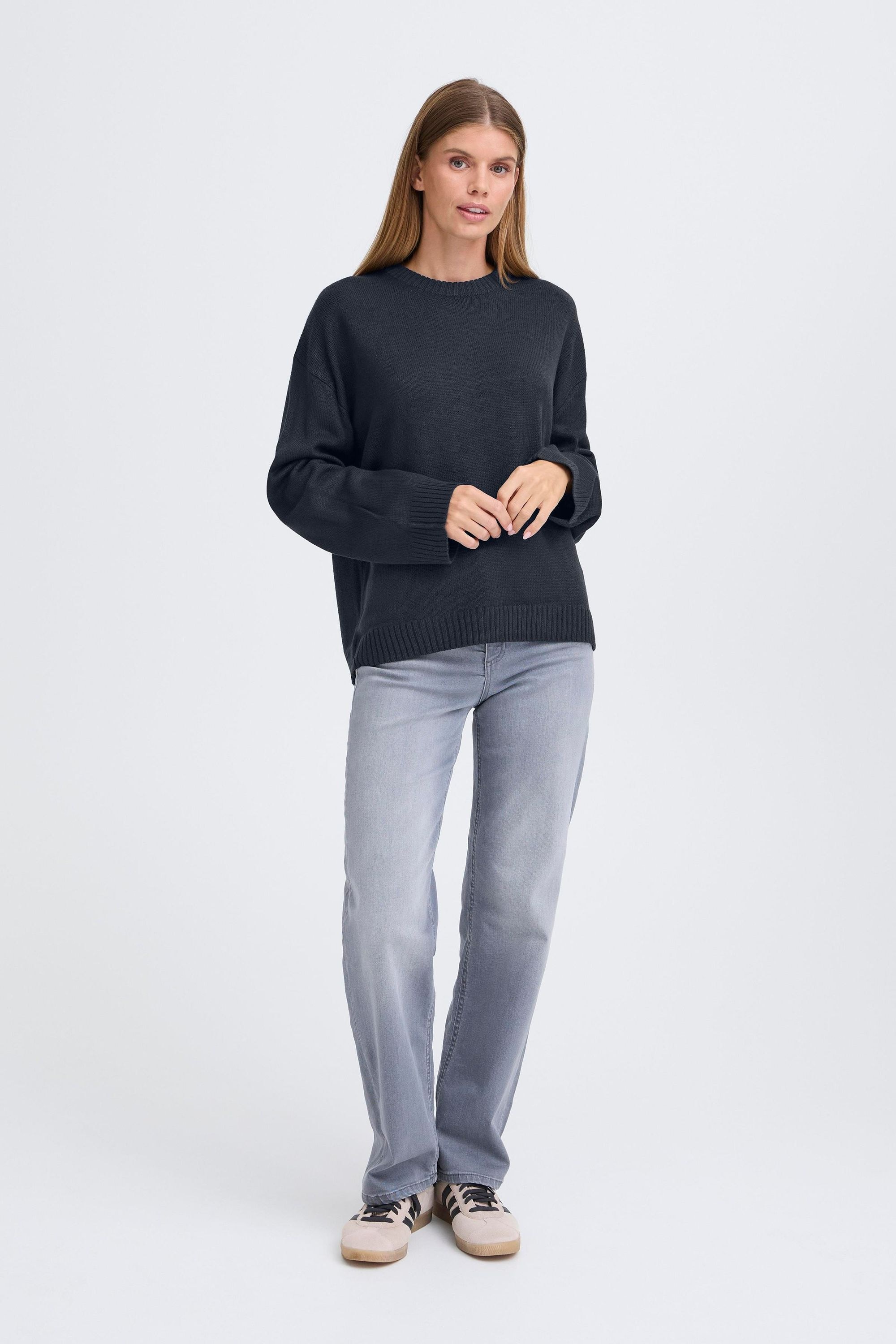 OXMO Strickfleece-Pullover »Strickpullover OXISAMSON«